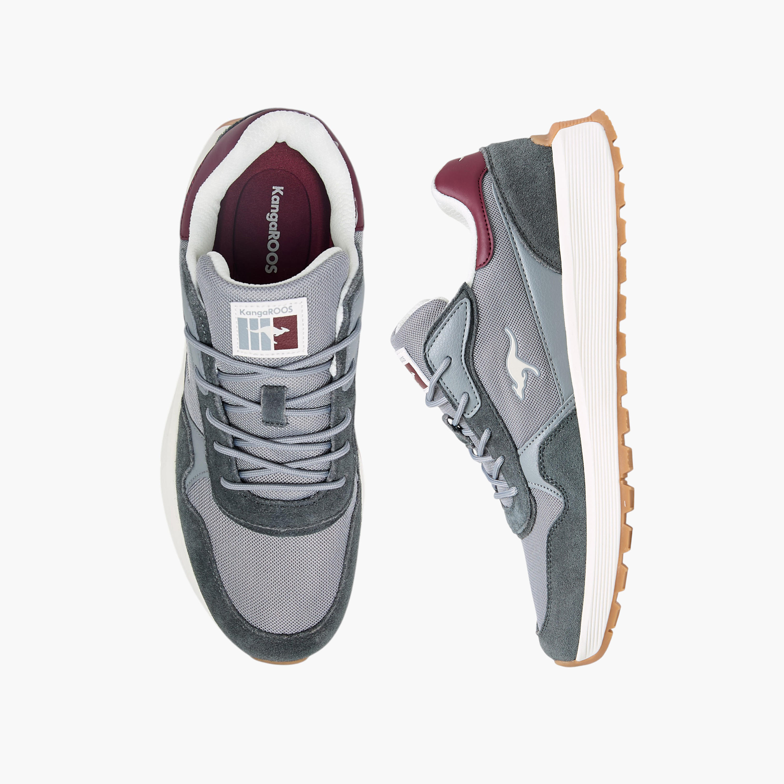 KangaROOS Men's Lace-Up Sports Shoes-men-shoes-sports-image-1