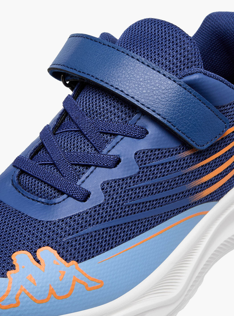 Kappa Boys Logo Print Hook and Loop Sports Shoes-boys-shoes-sneakers-image-4
