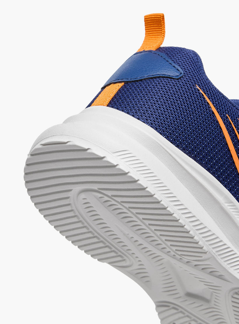 Kappa Boys Logo Print Hook and Loop Sports Shoes-boys-shoes-sneakers-image-5