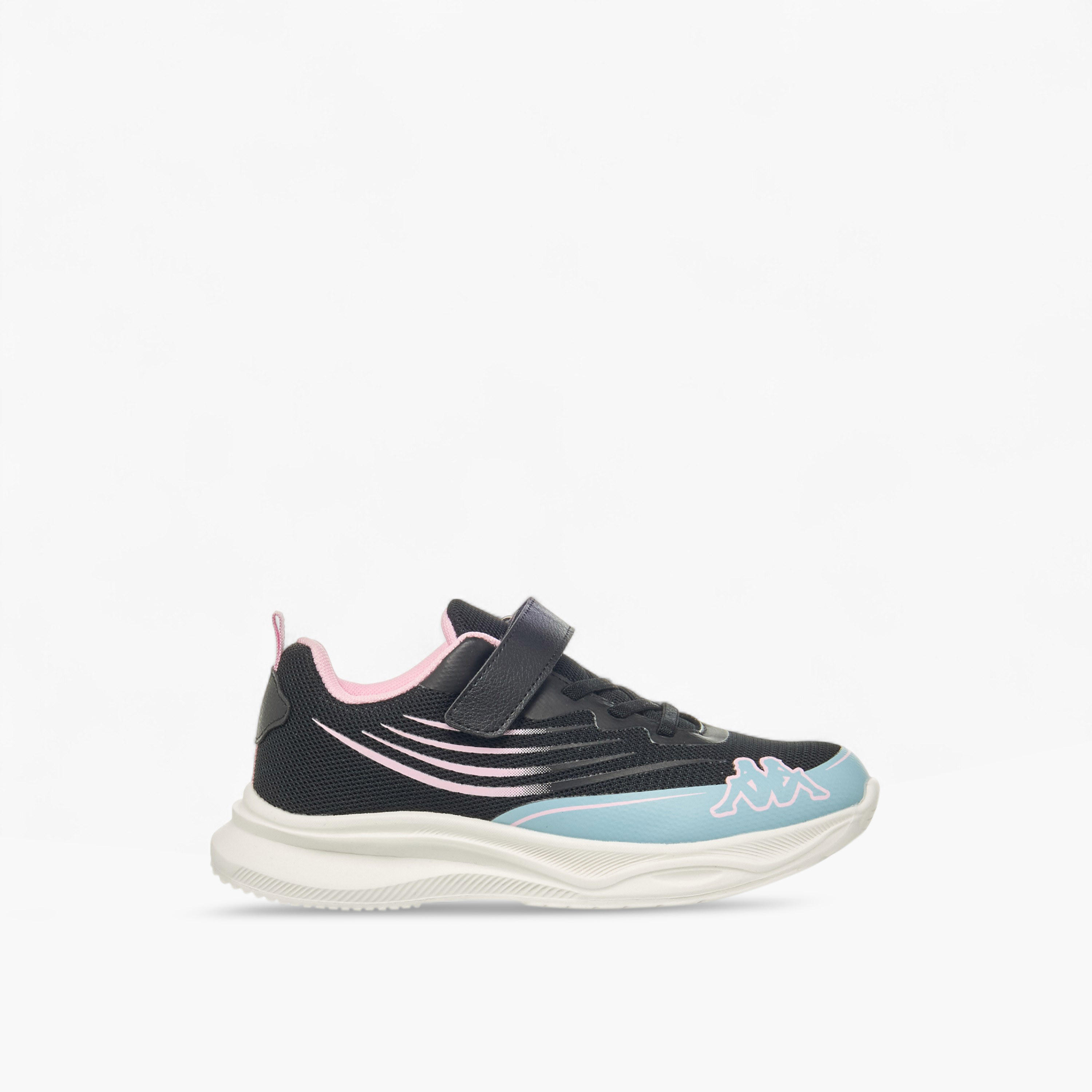 Kappa Girls Hook & Loop Sports Shoes-girls-shoes-sneakers-image-3