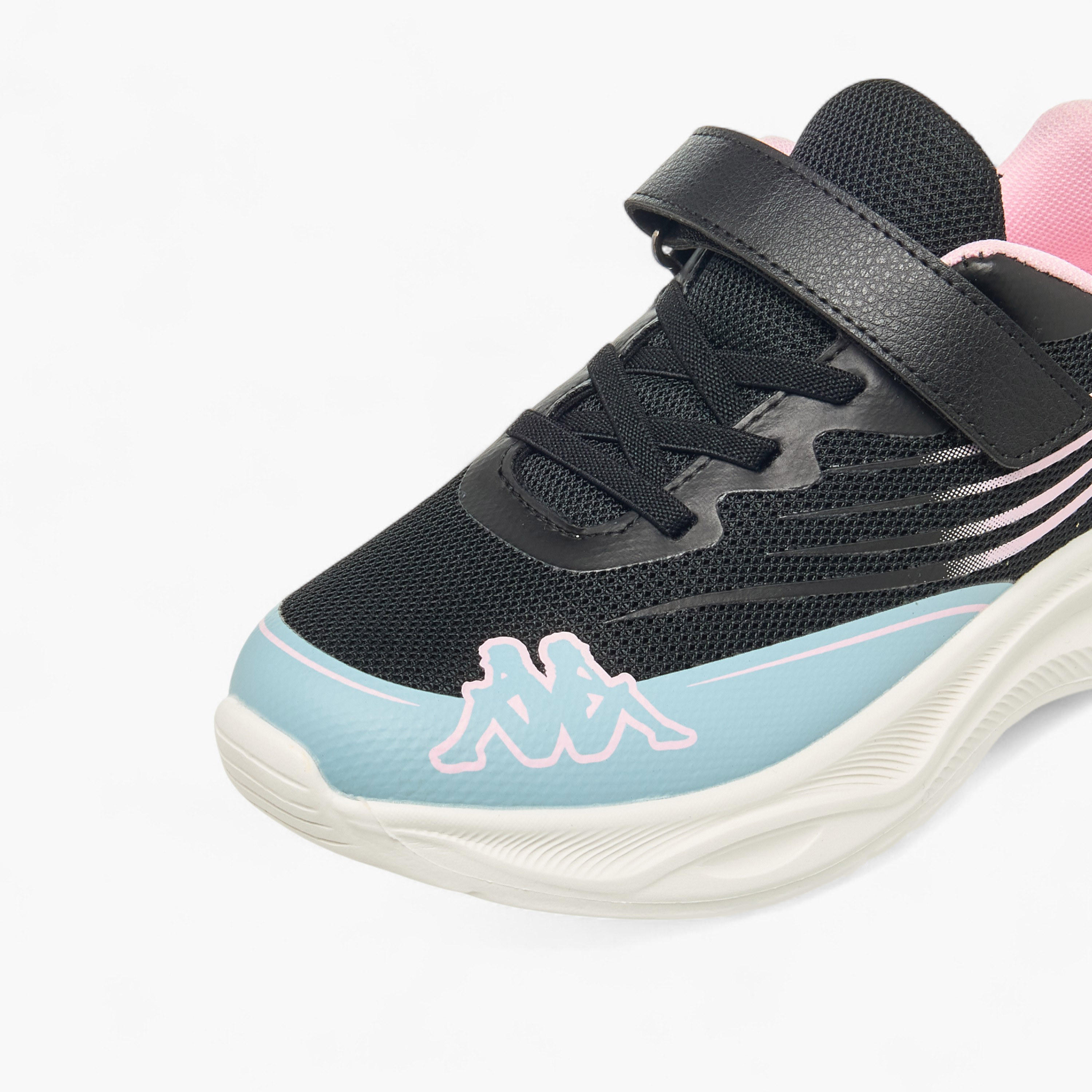Kappa Girls Hook & Loop Sports Shoes-girls-shoes-sneakers-image-4