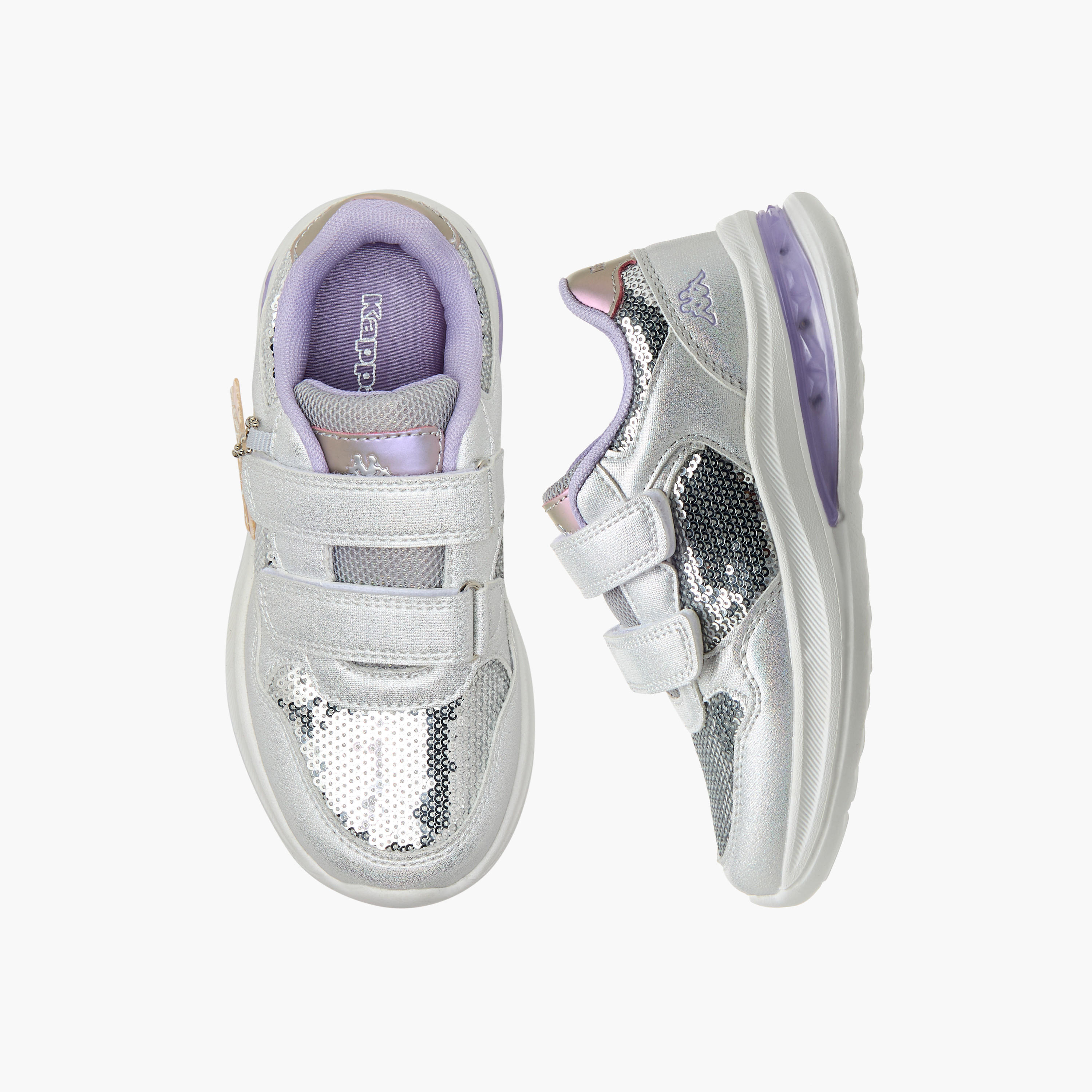 Kappa Light-Up Sports Shoes with Hook & Loop Closure-baby-girls-shoes-closedshoes-image-1