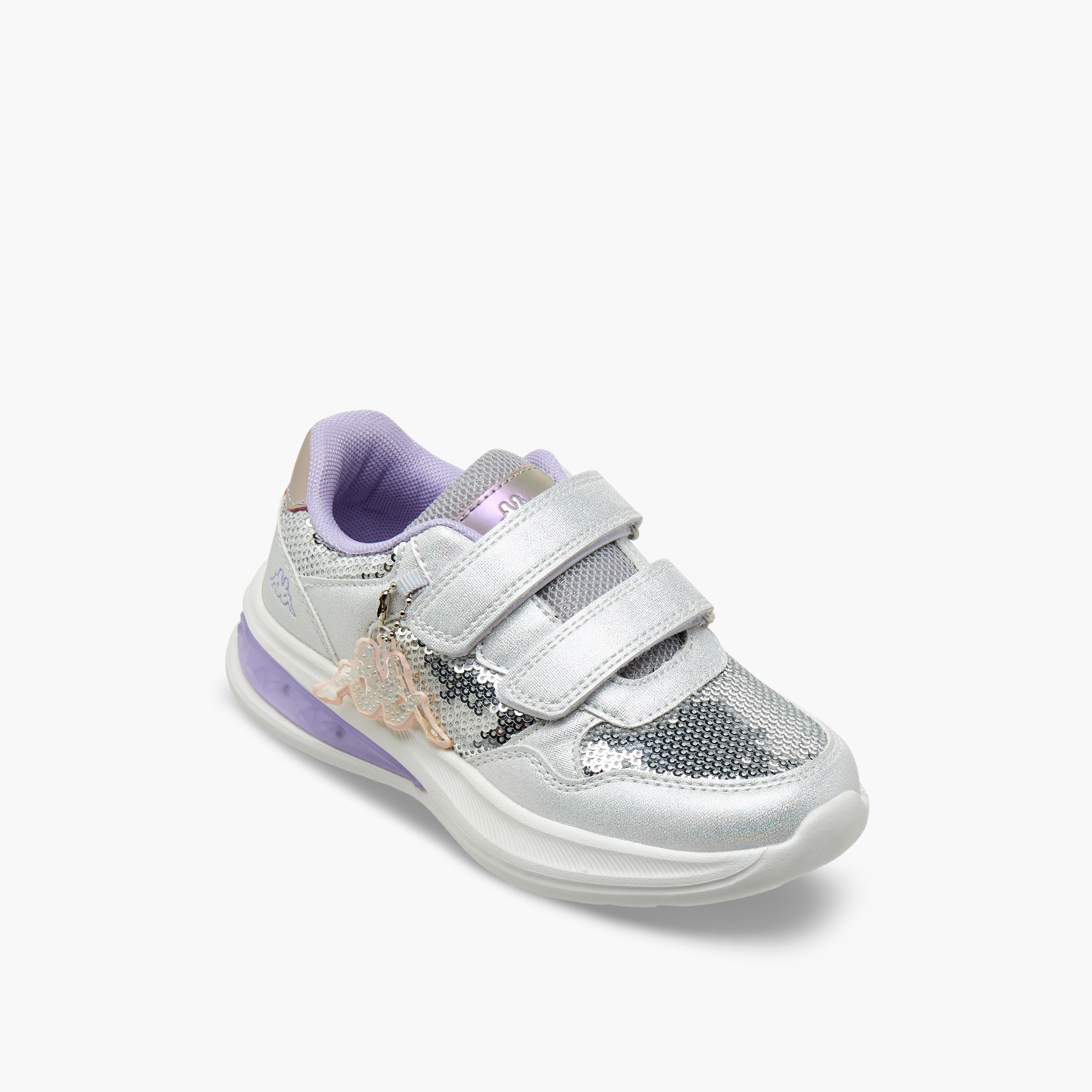 Kappa Light-Up Sports Shoes with Hook & Loop Closure-baby-girls-shoes-closedshoes-image-2