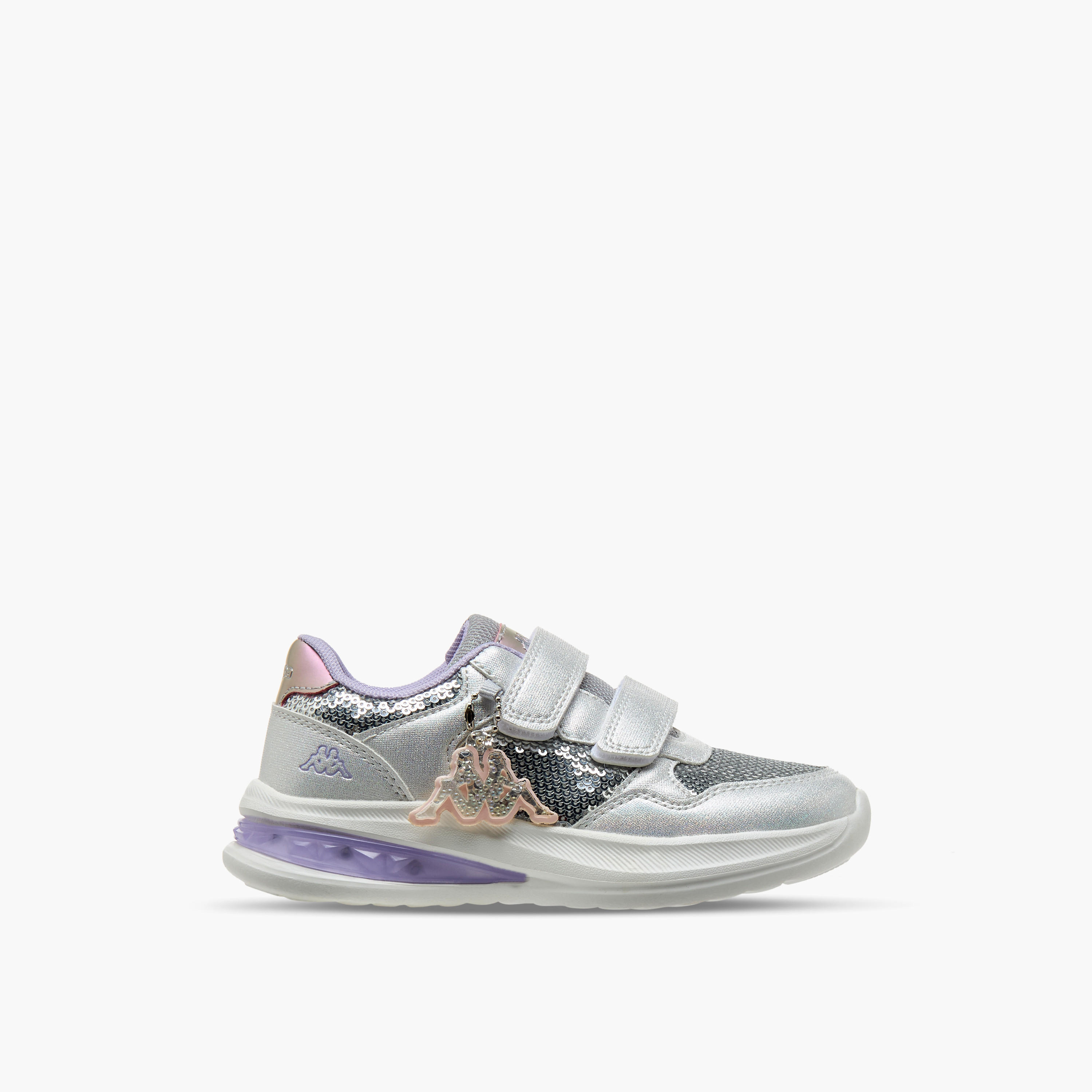Kappa Light-Up Sports Shoes with Hook & Loop Closure-baby-girls-shoes-closedshoes-image-3