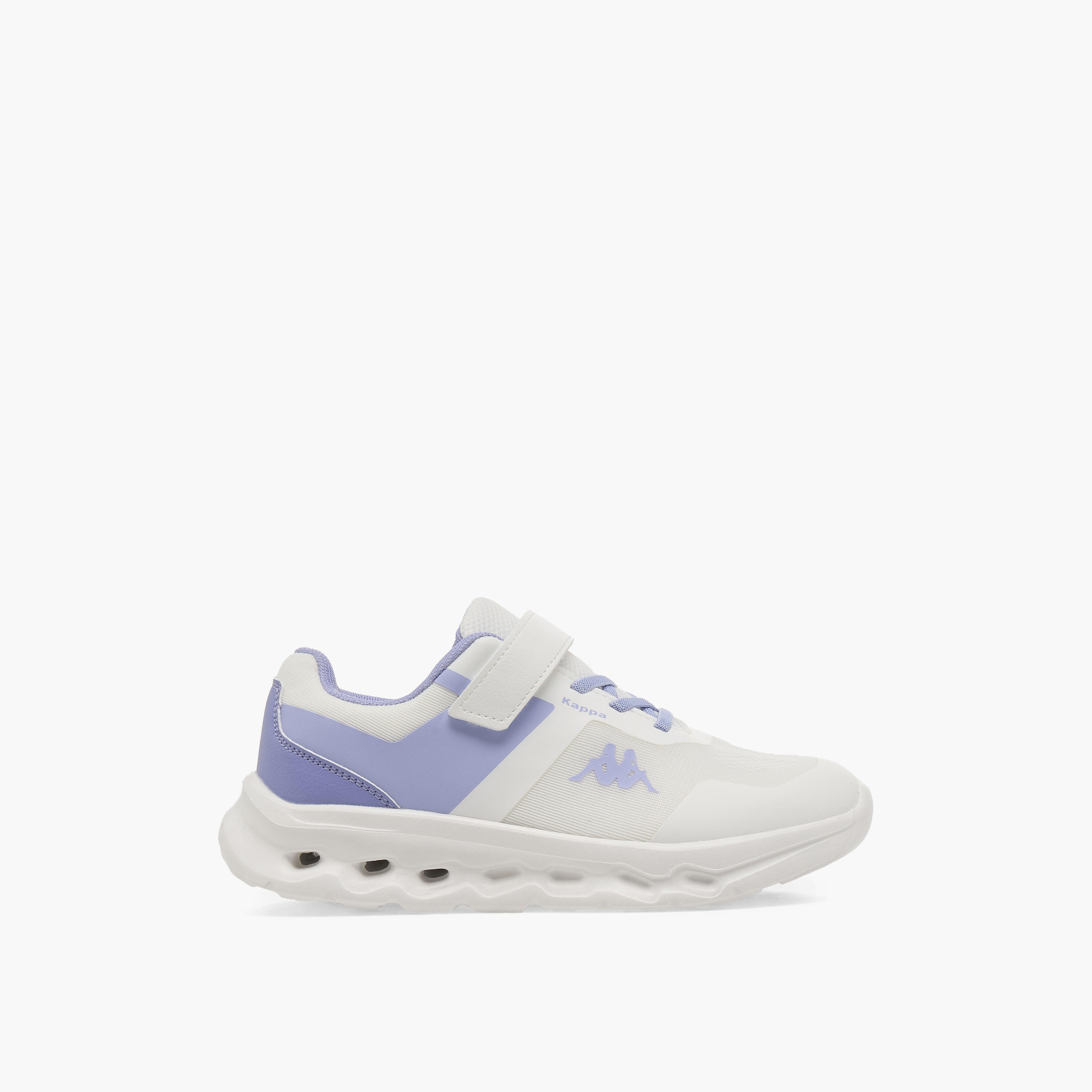 حذاء رياضي بشريط إغلاق لاصق وطبعات شعار للبنات من كابا-girls-shoes-sports-image-3