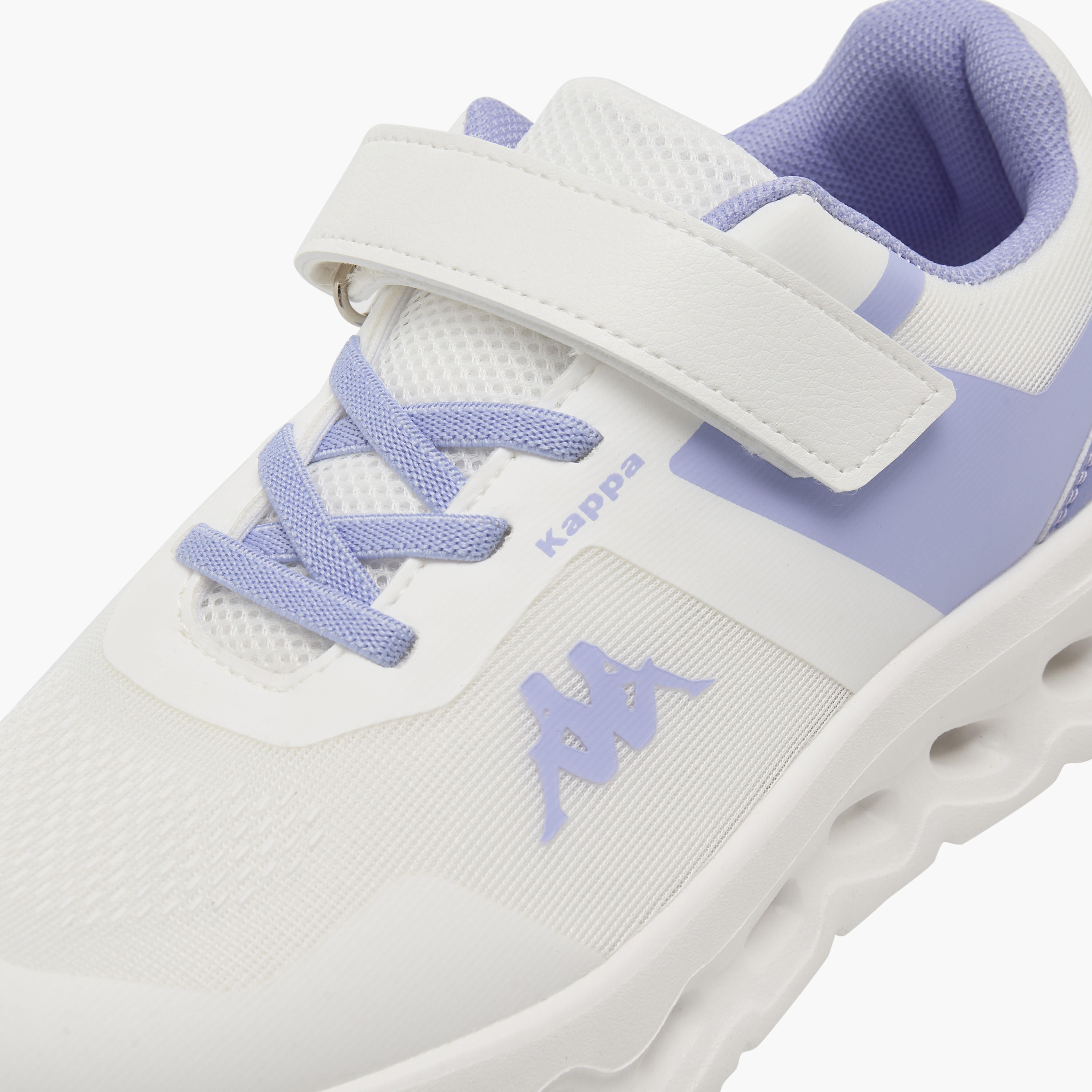 حذاء رياضي بشريط إغلاق لاصق وطبعات شعار للبنات من كابا-girls-shoes-sports-image-4