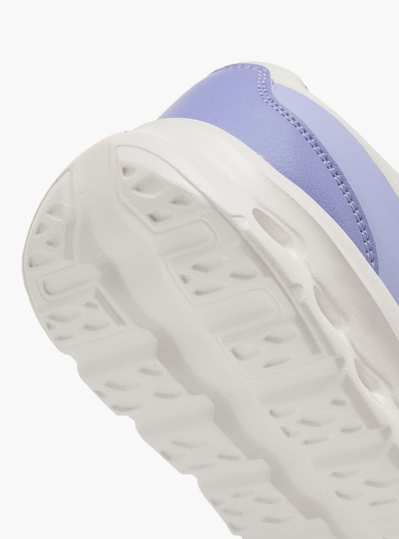 حذاء رياضي بشريط إغلاق لاصق وطبعات شعار للبنات من كابا-girls-shoes-sports-image-5