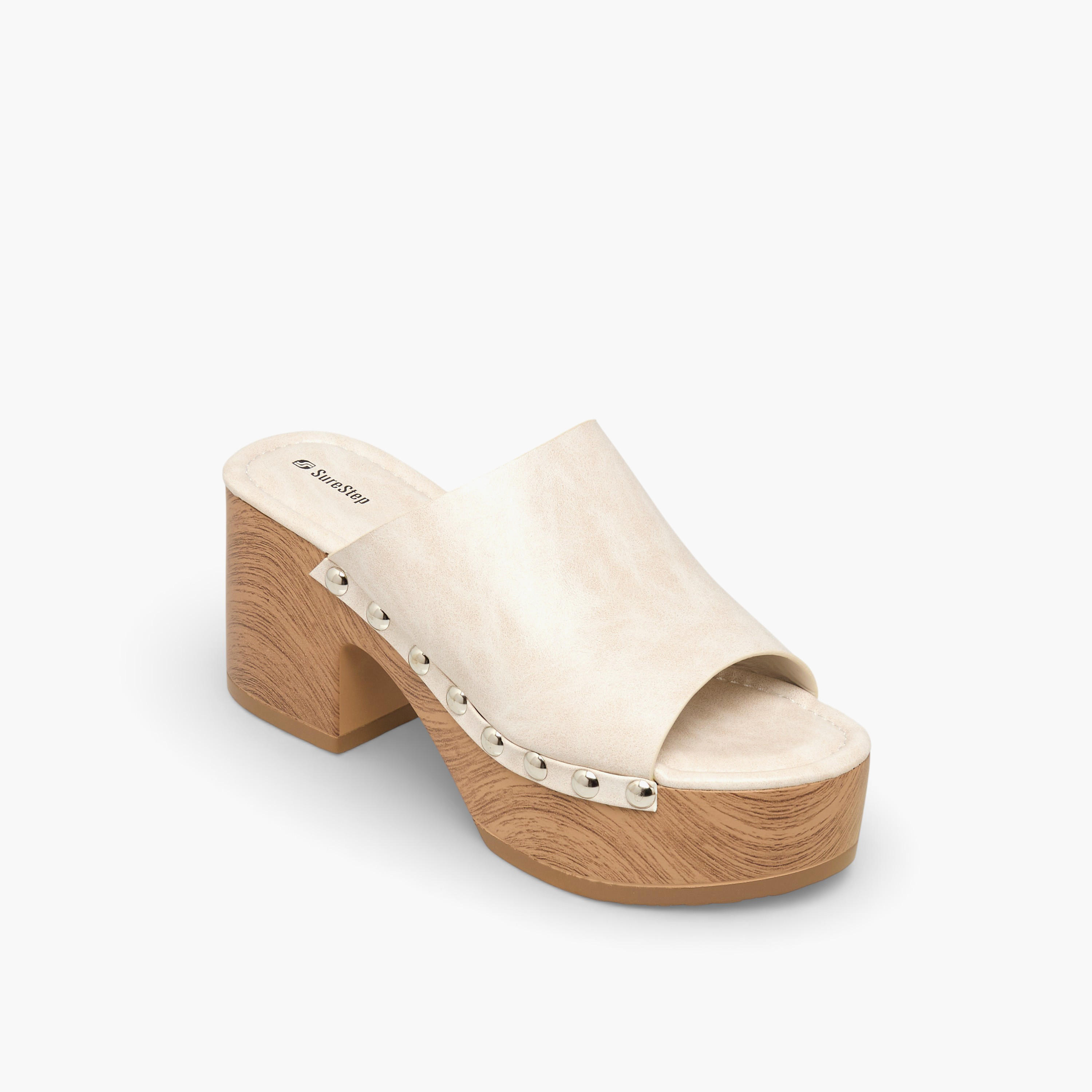 صندل نسائي خفيف الوزن بكعب بلاتفورم من شورستيب، مزين بالمسامير وتفاصيل برشام-women-shoes-sandals-heeled-image-2