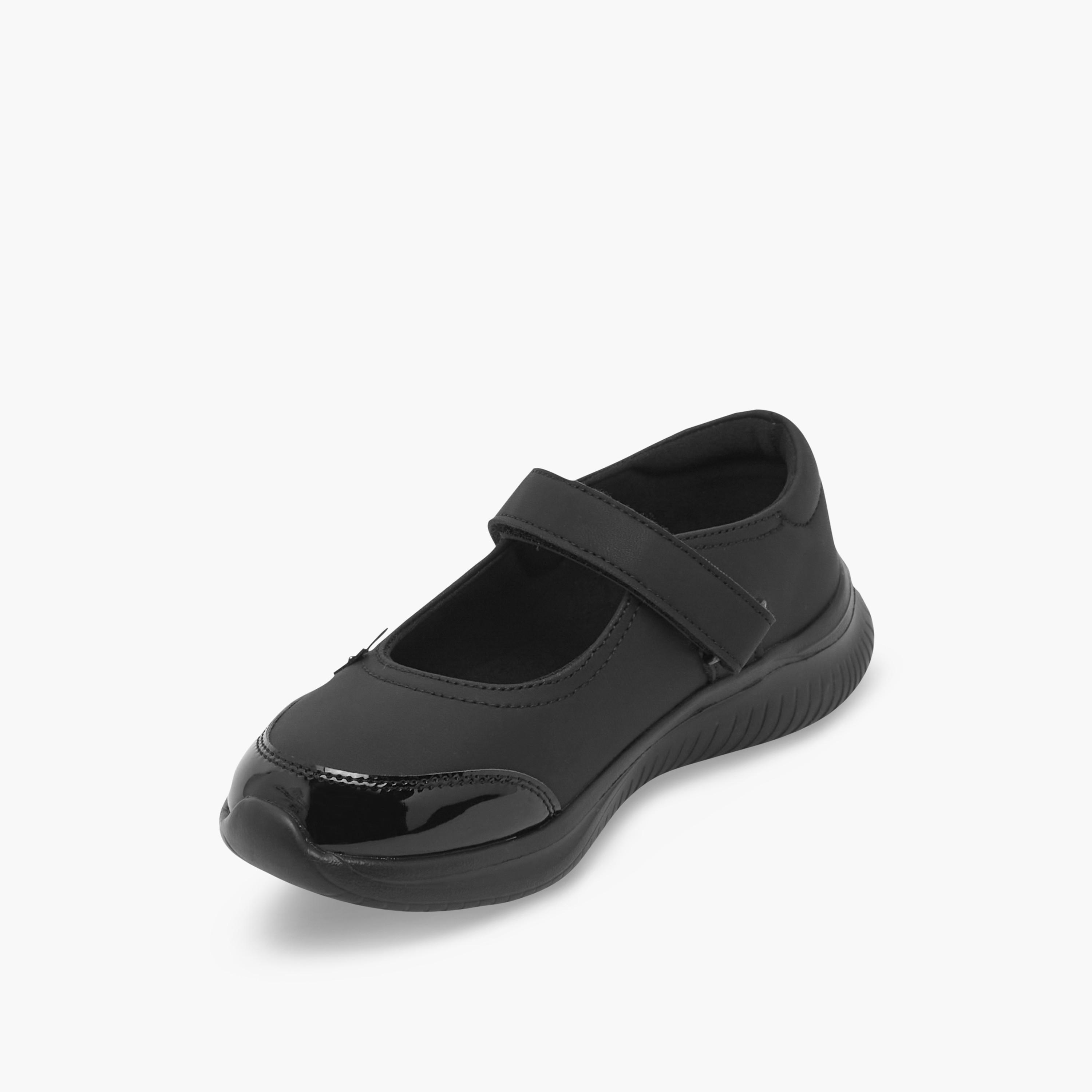 Dash Girls Hook & Loop Mary Jane School Shoes-girls-shoes-maryjanes-image-4