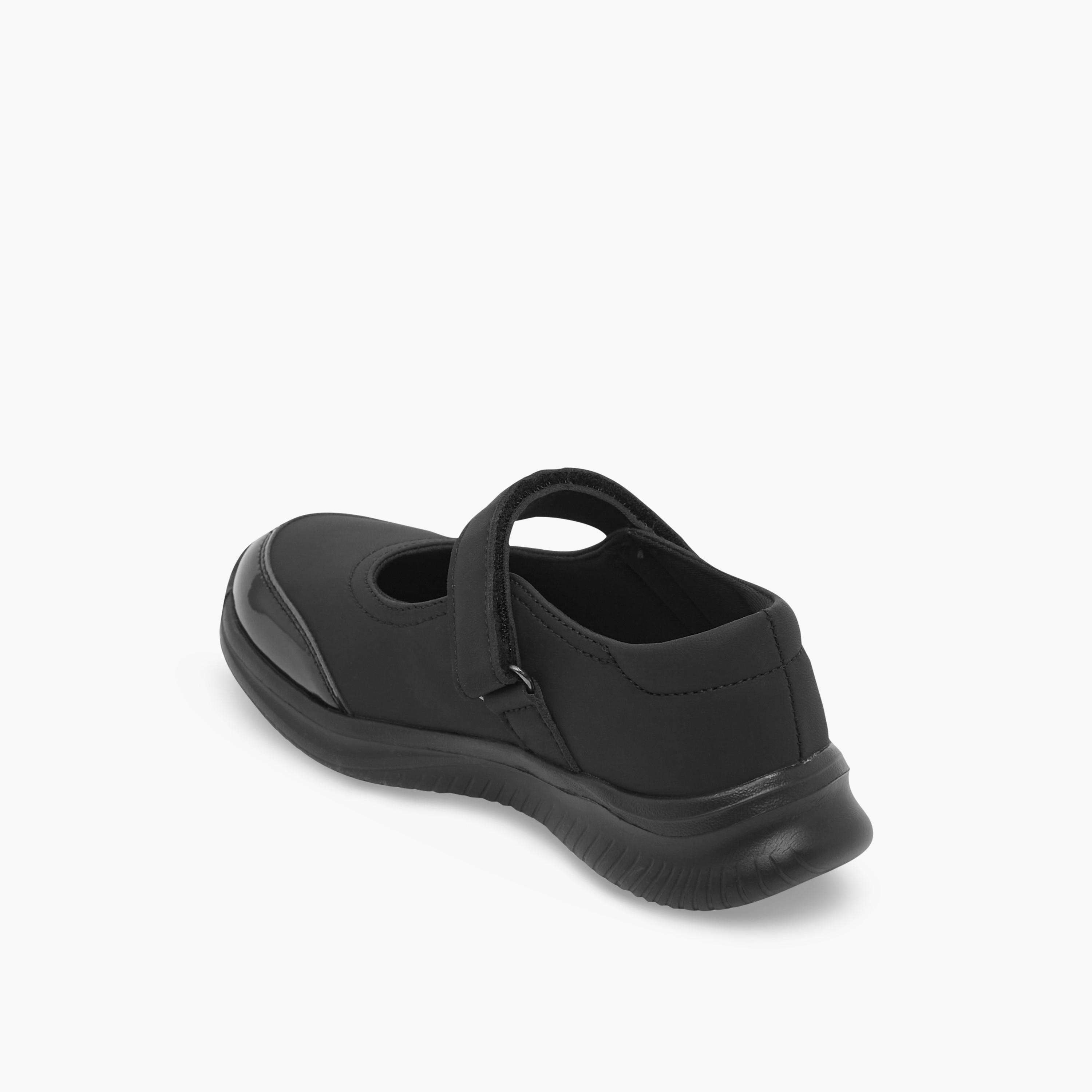 Dash Girls Hook & Loop Mary Jane School Shoes-girls-shoes-maryjanes-image-5