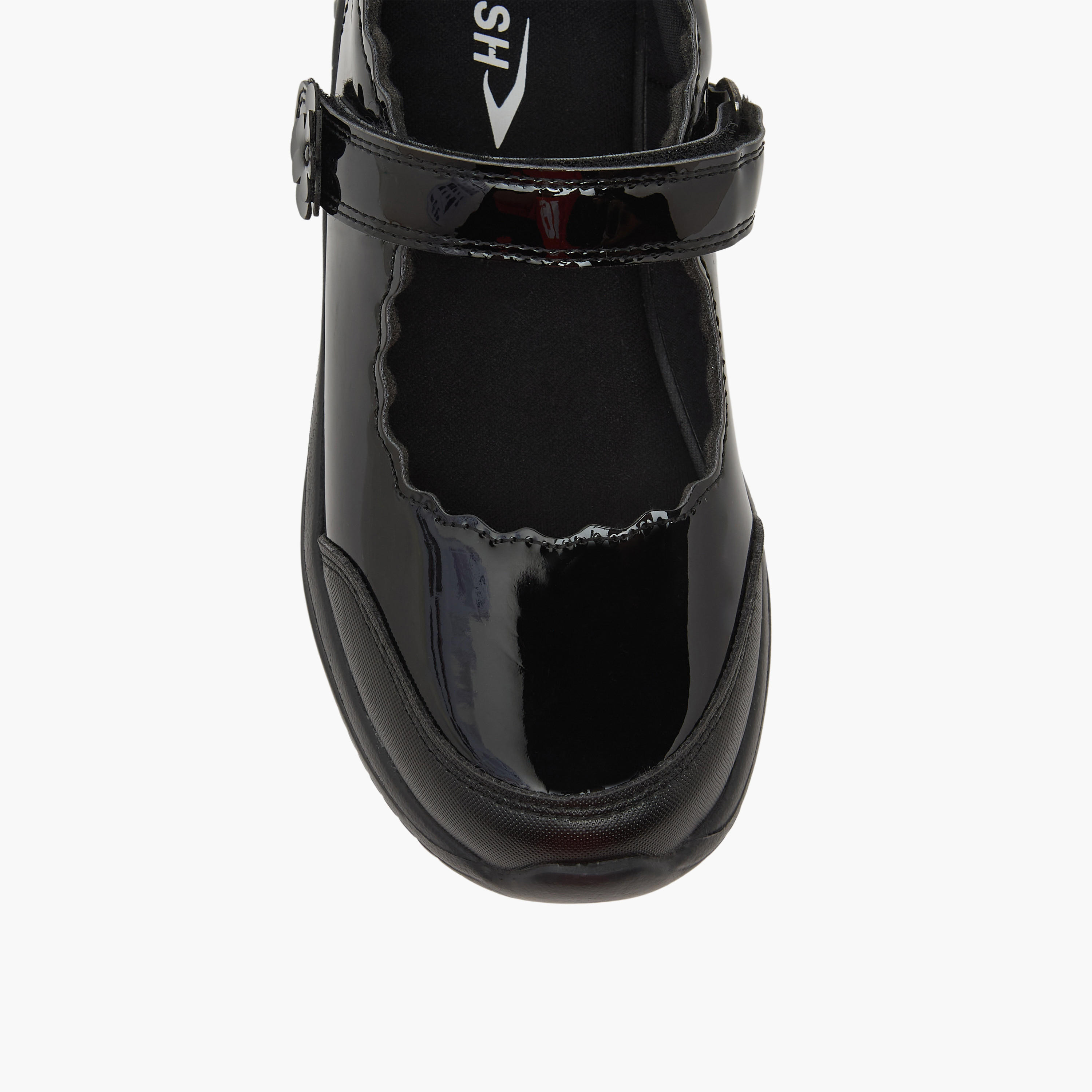 Dash Girls Hook & Loop Mary Jane School Shoes-girls-shoes-maryjanes-image-7