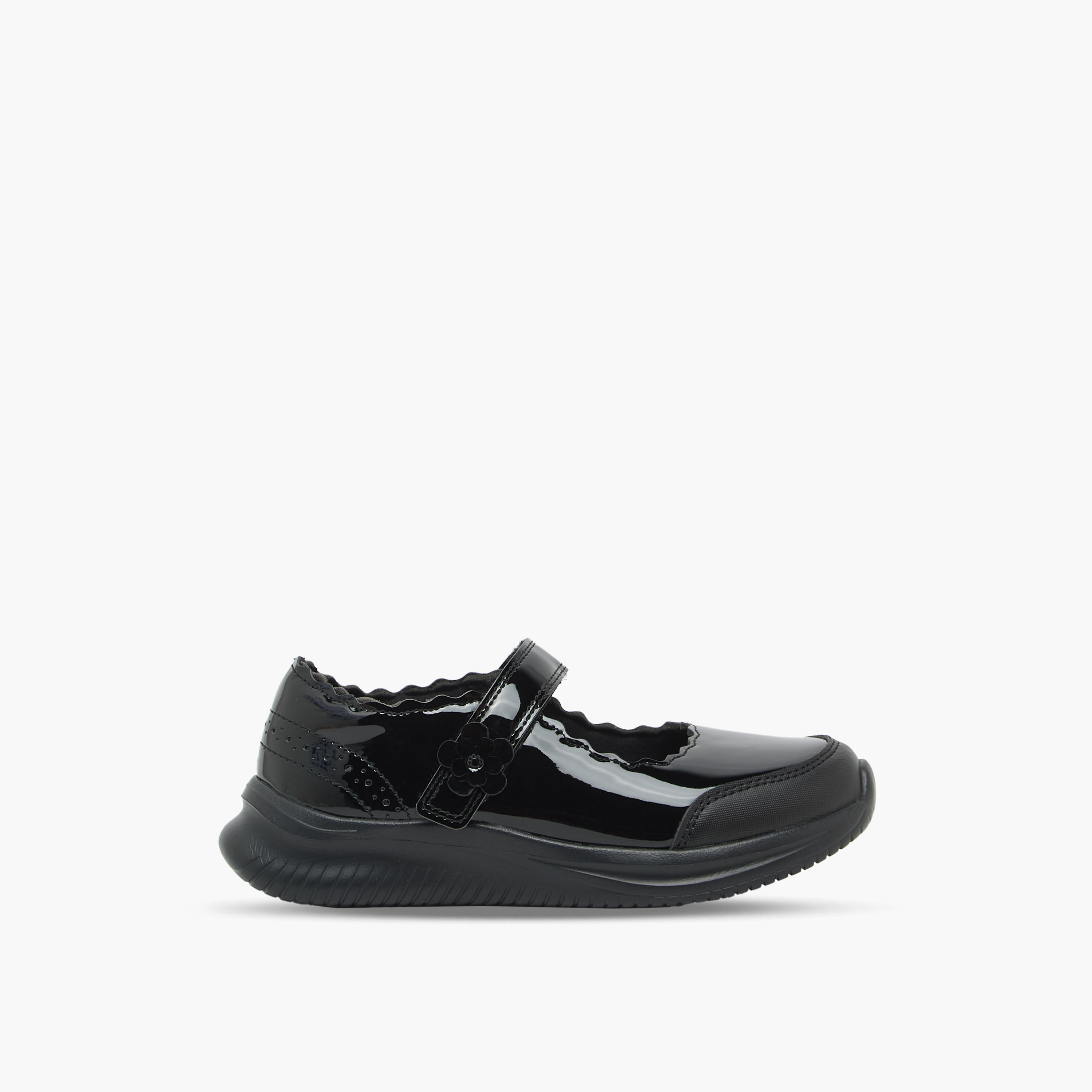 Dash Girls Hook & Loop Mary Jane School Shoes-girls-shoes-maryjanes-image-3