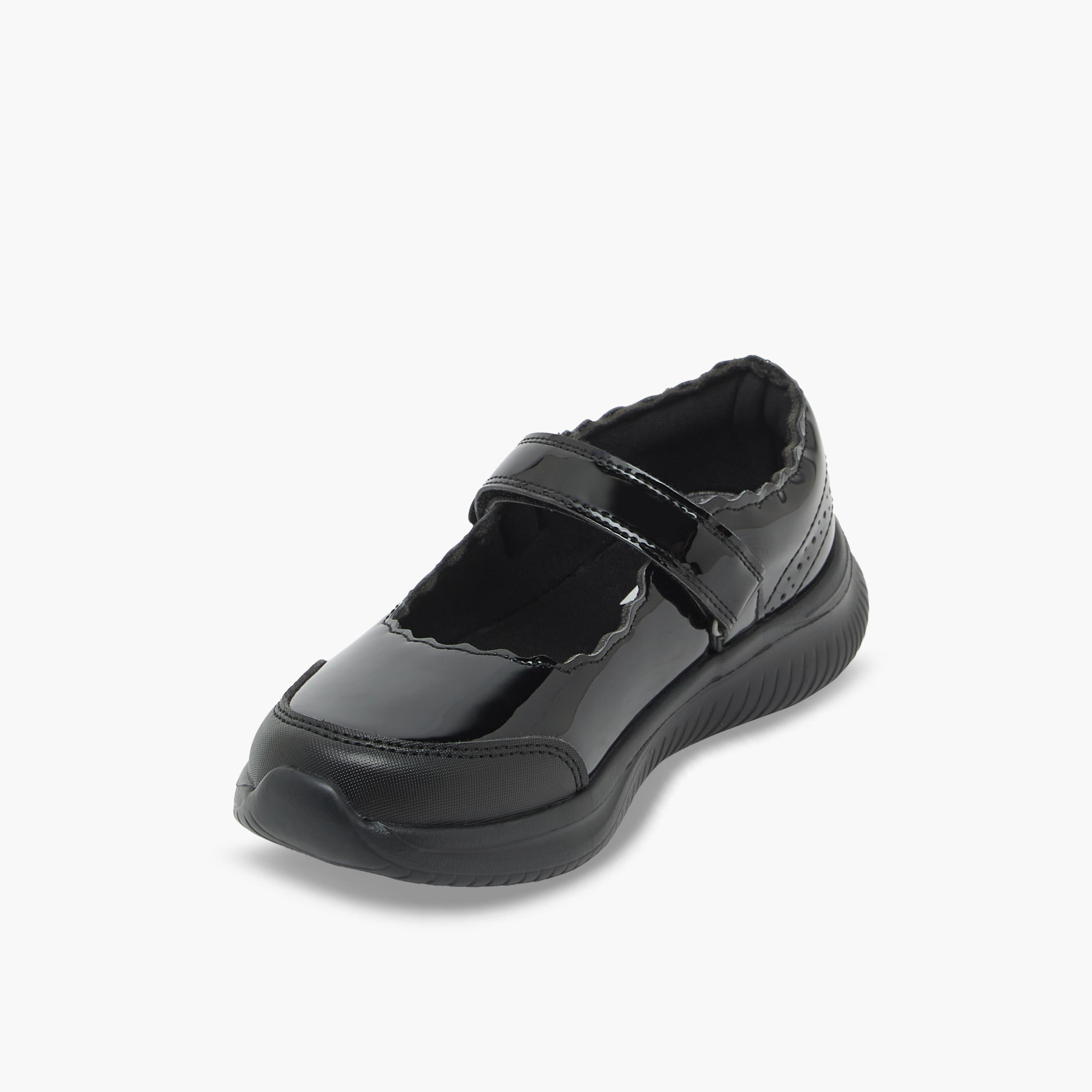 Dash Girls Hook & Loop Mary Jane School Shoes-girls-shoes-maryjanes-image-4