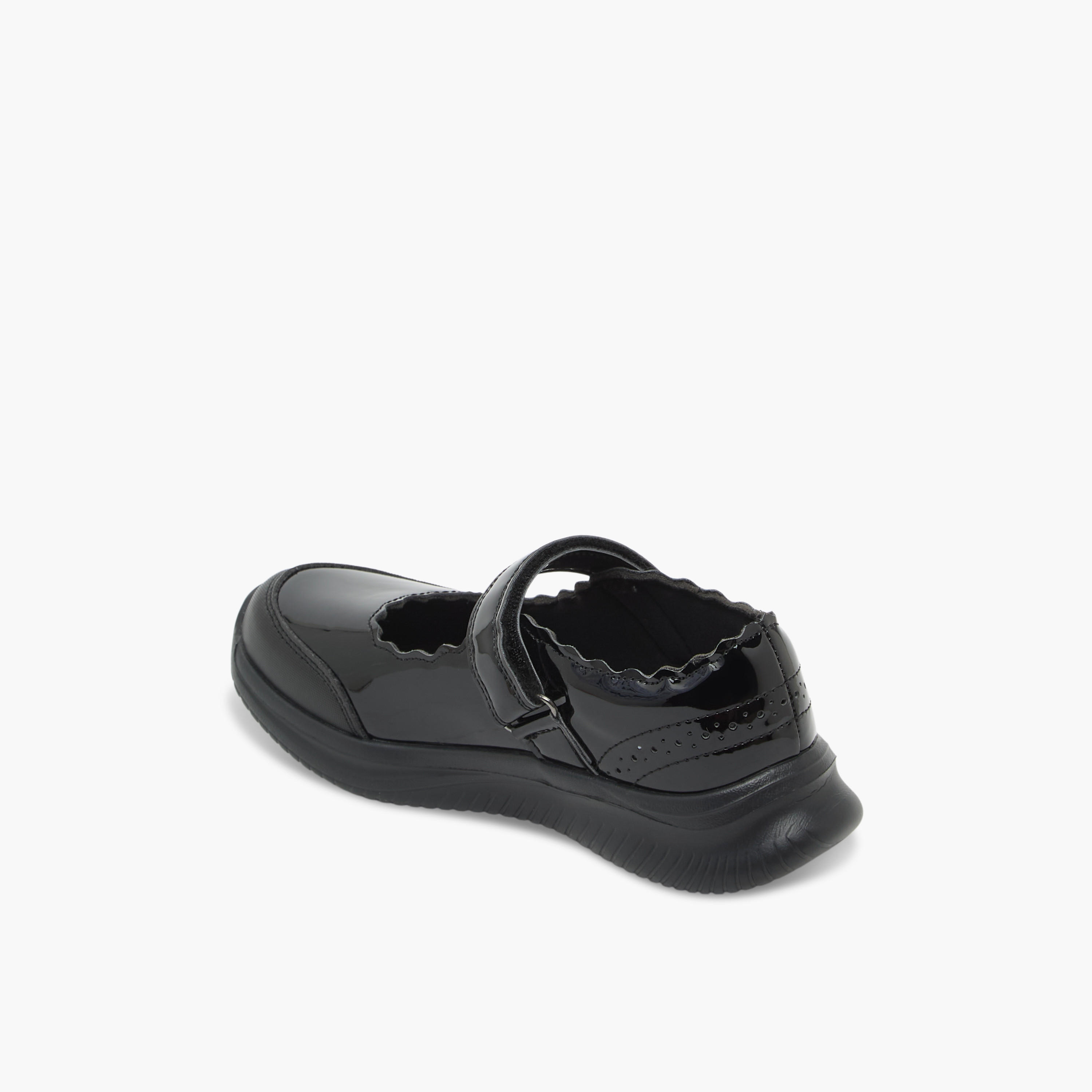 Dash Girls Hook & Loop Mary Jane School Shoes-girls-shoes-maryjanes-image-5
