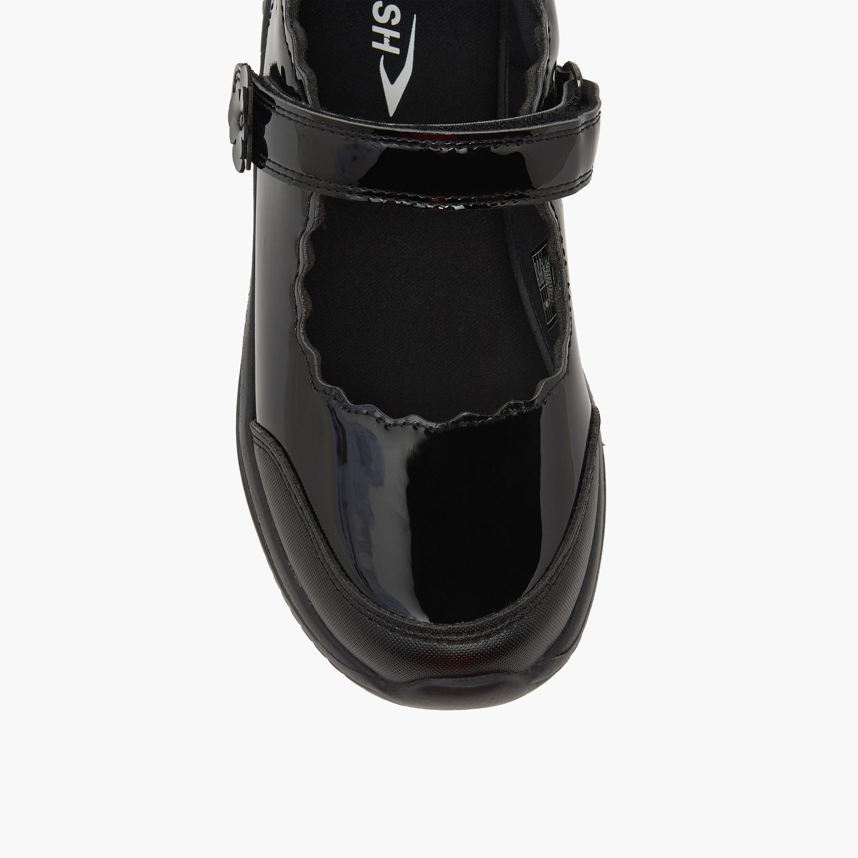 Dash Girls Hook & Loop Mary Jane School Shoes-girls-shoes-maryjanes-image-7