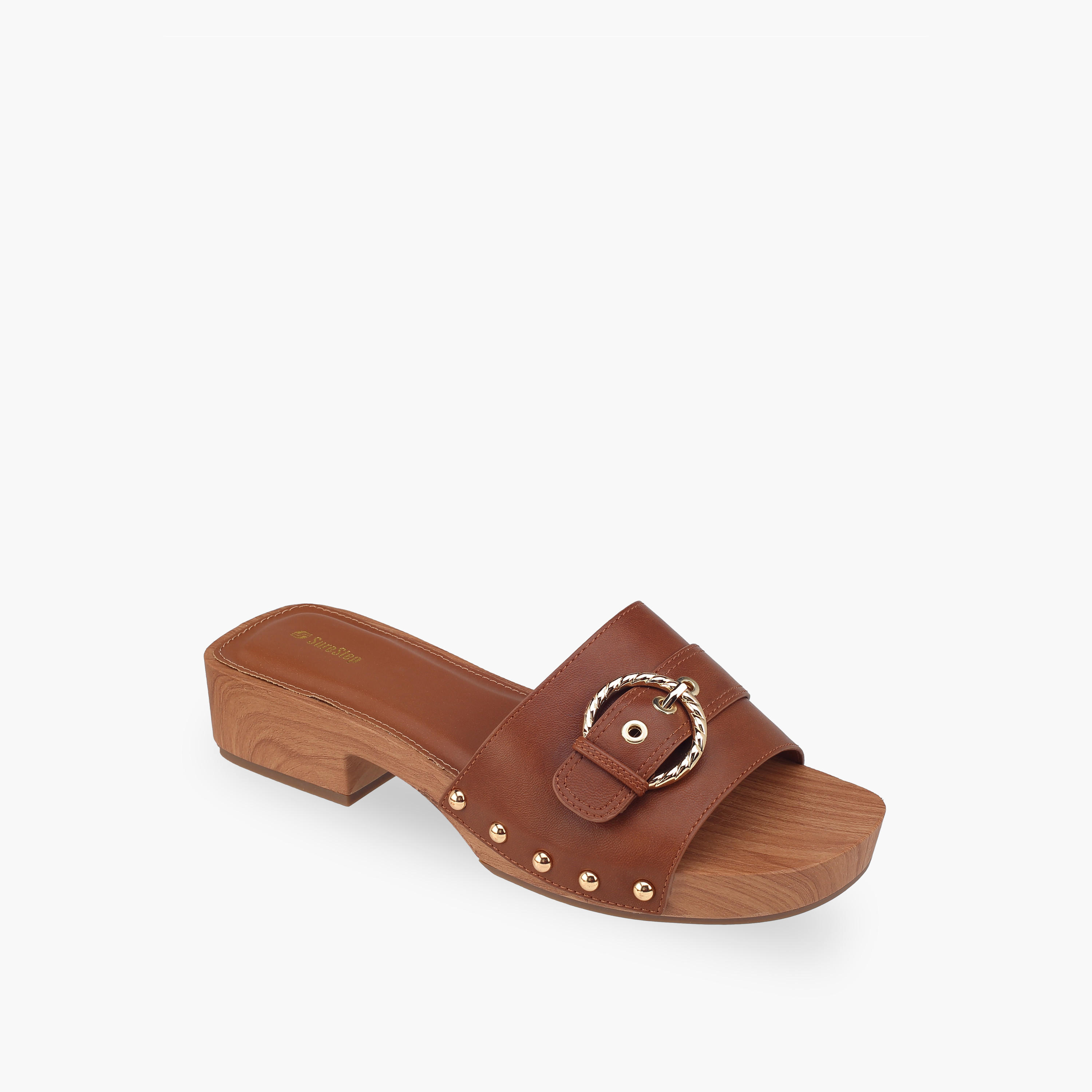 صندل خفيف الوزن بكعب عريض مرصع بزينة إبزيم للنساء من شورستيب-women-shoes-sandals-heeled-image-2