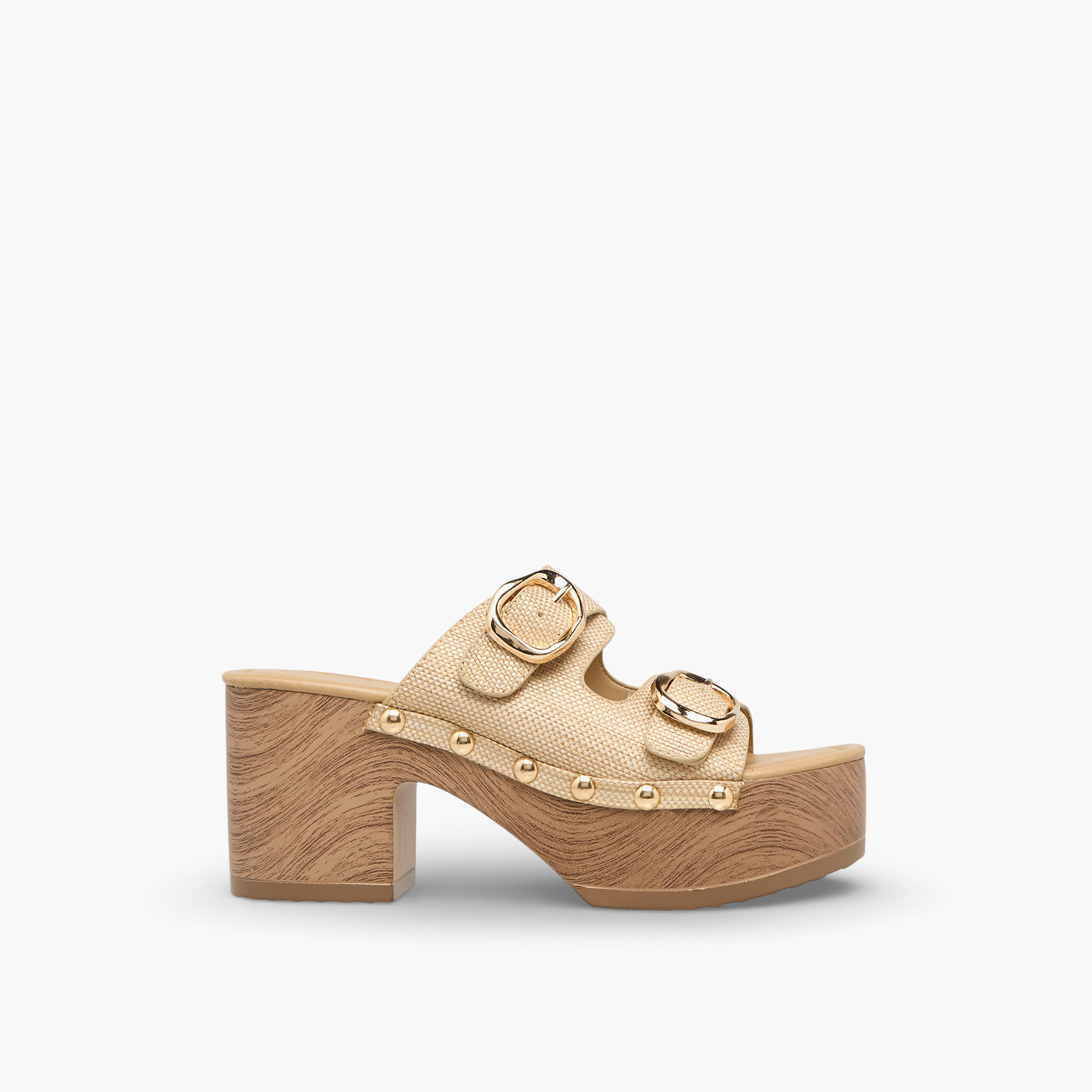 صندل بلاتفورم خفيف الوزن مزين بإبزيم وحواف مرصعة للنساء من شورستيب-women-shoes-sandals-heeled-image-3
