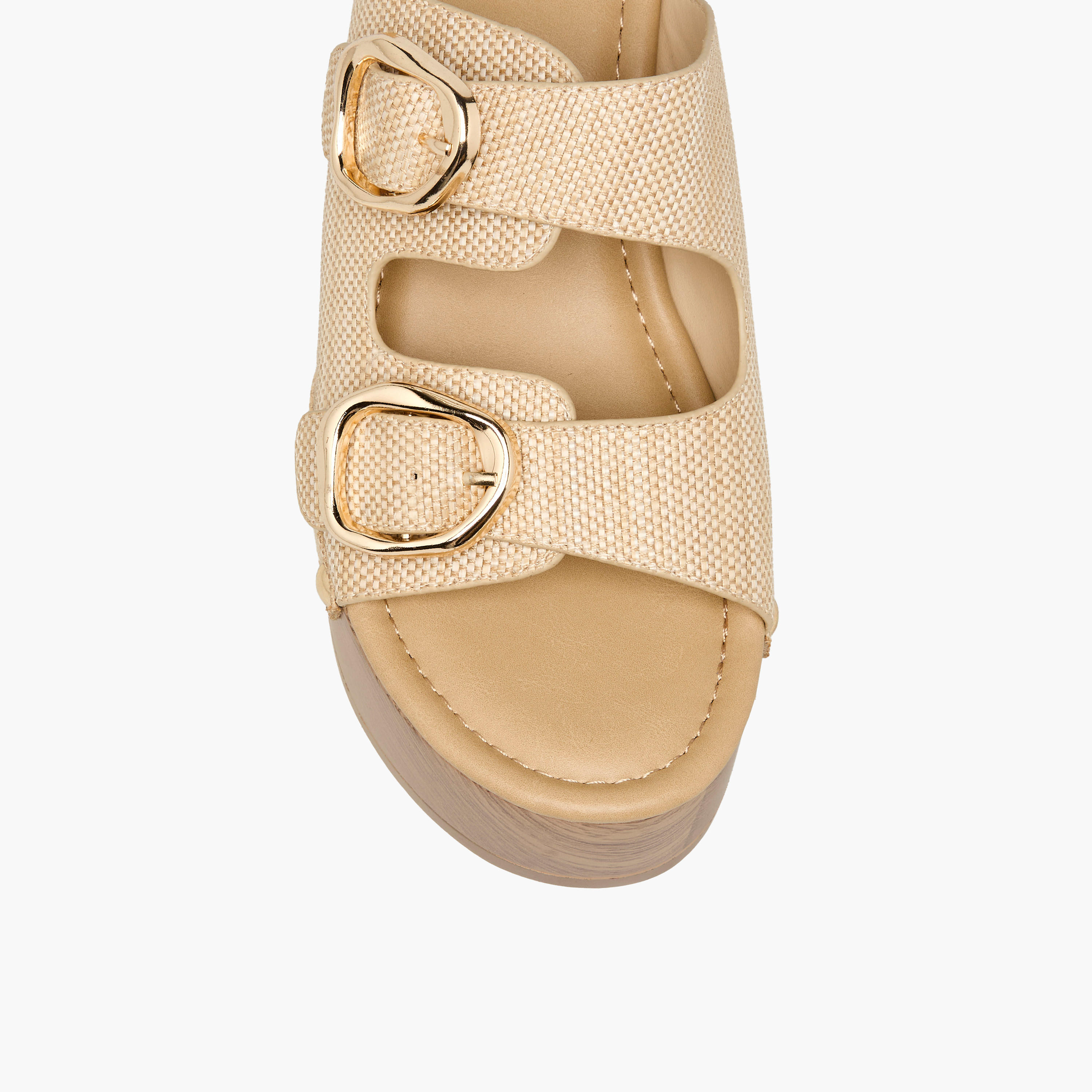 صندل بلاتفورم خفيف الوزن مزين بإبزيم وحواف مرصعة للنساء من شورستيب-women-shoes-sandals-heeled-image-4