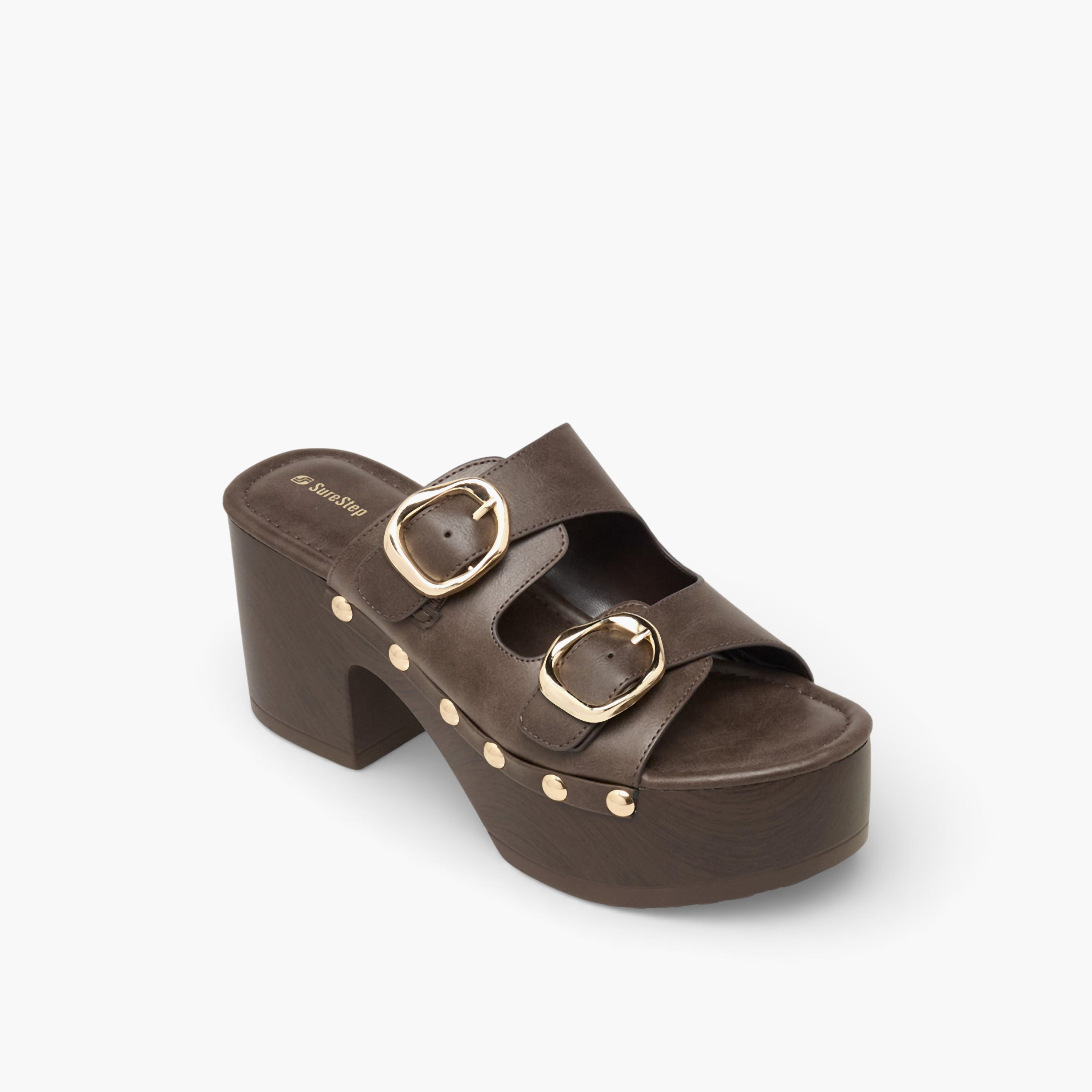 صندل بلاتفورم خفيف الوزن مزين بإبزيم وحواف مرصعة للنساء من شورستيب-women-shoes-sandals-heeled-image-2