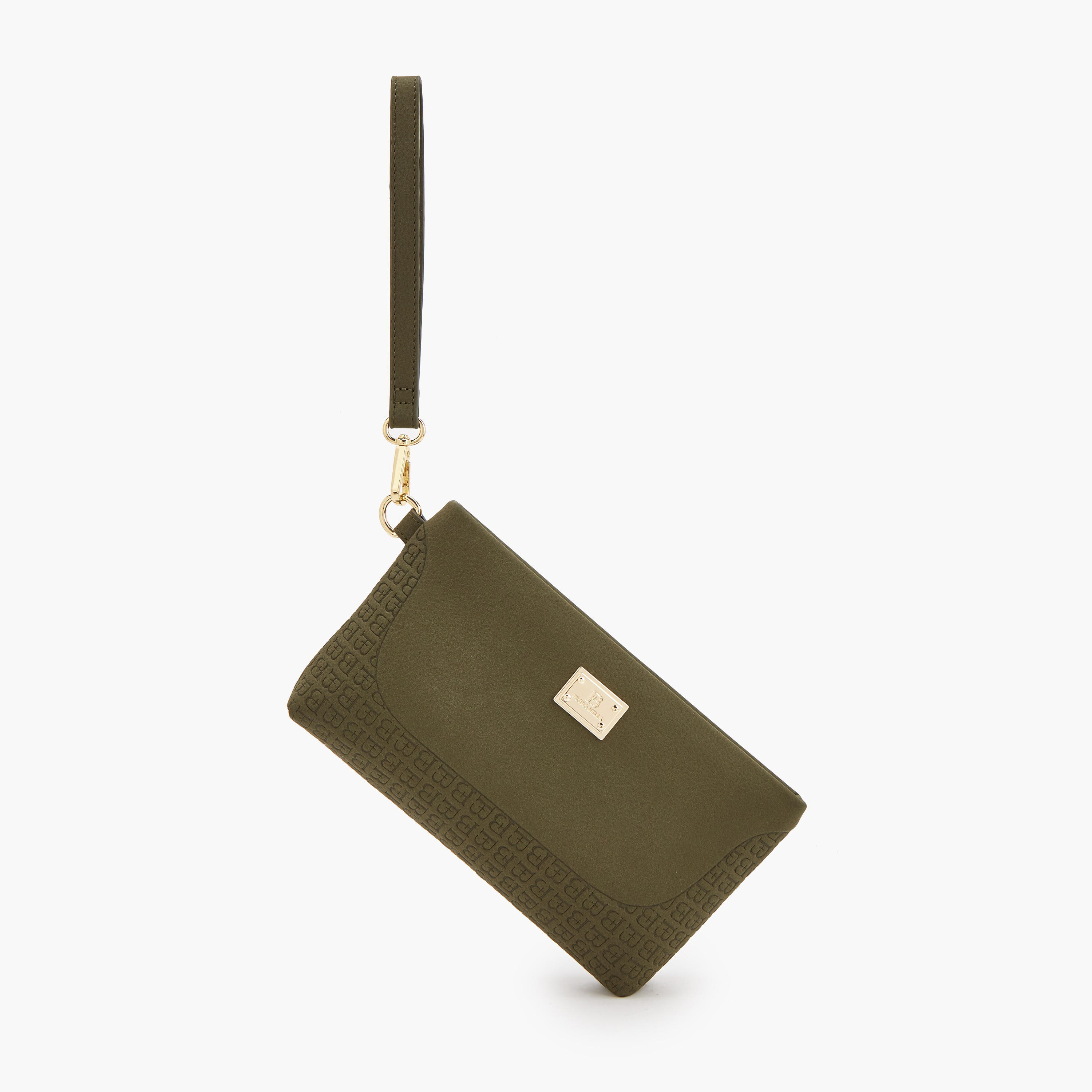 Flora Bella Embossed Clutch with Detachable Handle-women-bagsandwallets-handbags-image-1