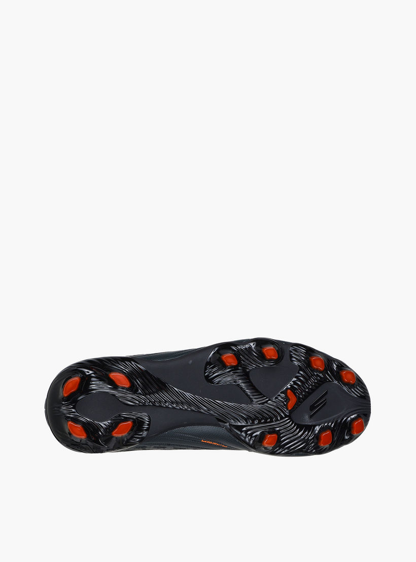 Skechers Boys JR YOUTH FG Lace-Up Football Shoes - 252060L-BKOR-CP-sports-gear-football-shoes-firmground-image-5