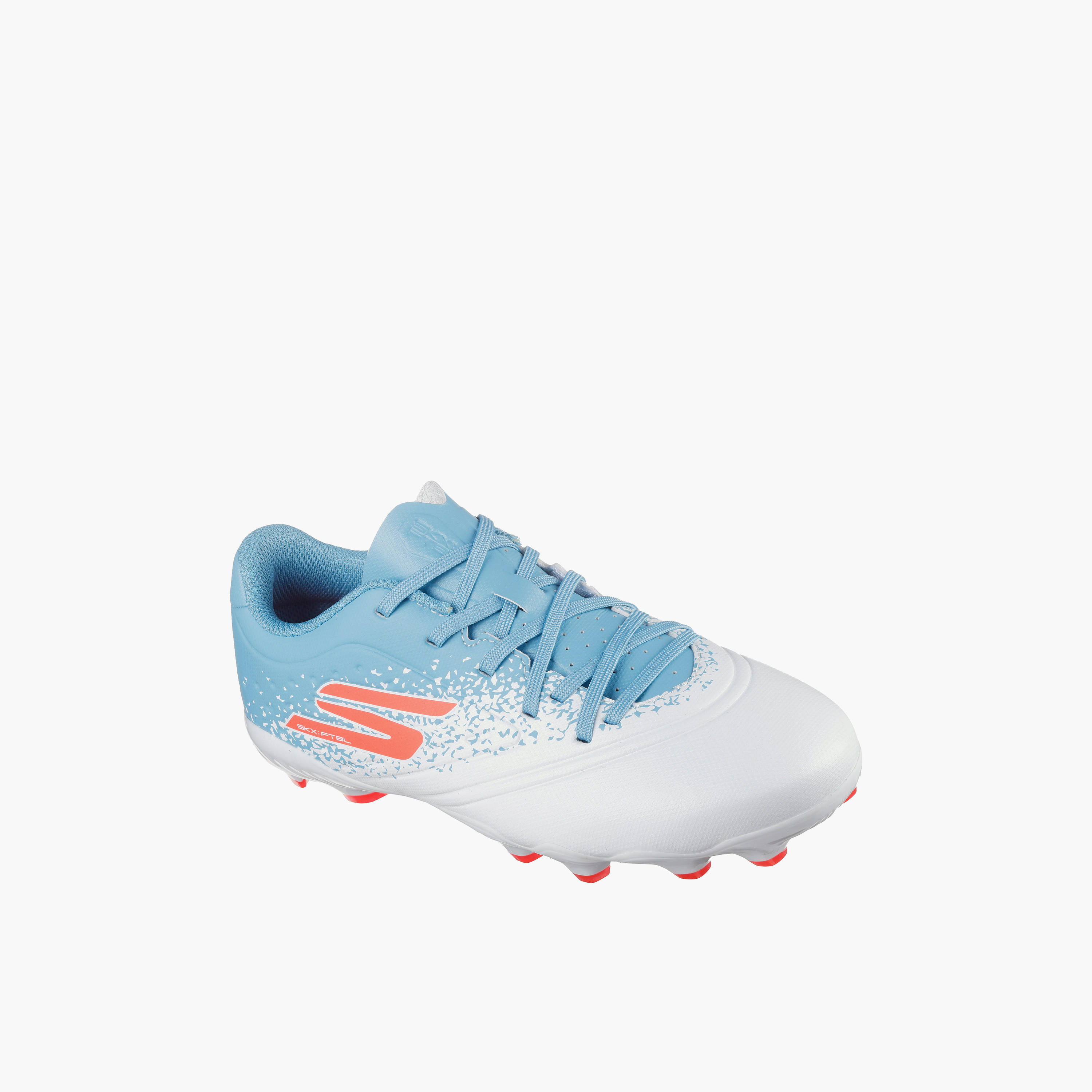 Skechers Boys JR YOUTH FG Lace-Up Football Firm Ground Shoes - 252060L-WTQP-C-sports-gear-football-shoes-firmground-image-1
