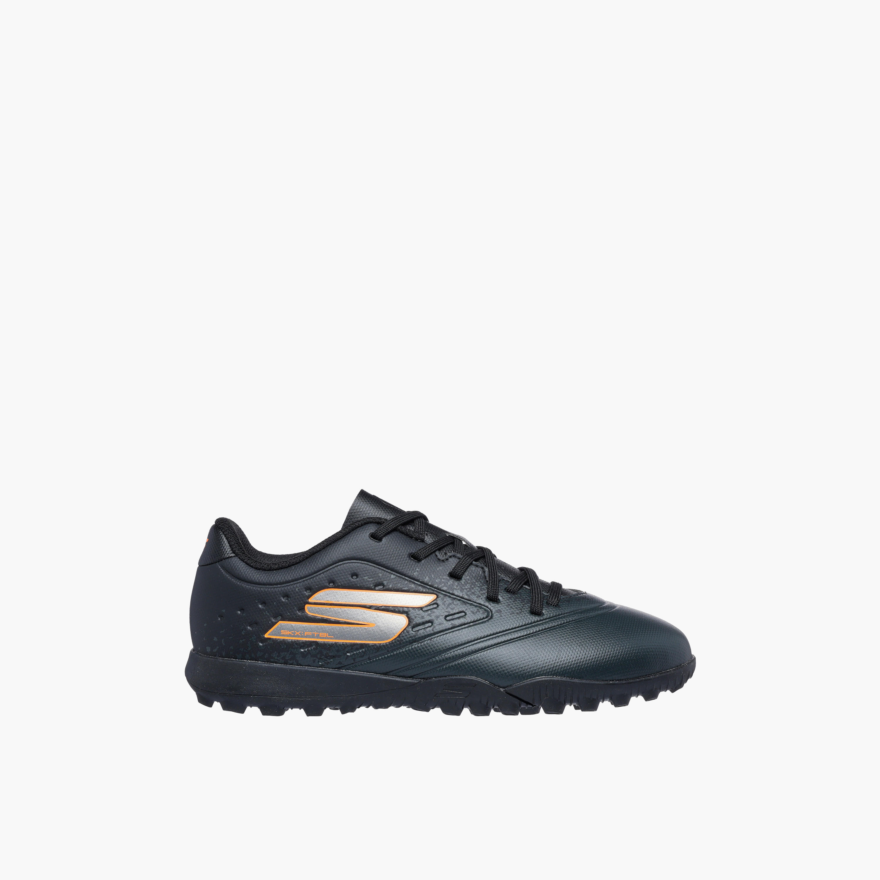 Skechers Boys JR YOUTH TF Lace-Up Football Turf Shoes - 252061L-BKOR-CP-sports-boys-shoes-image-3
