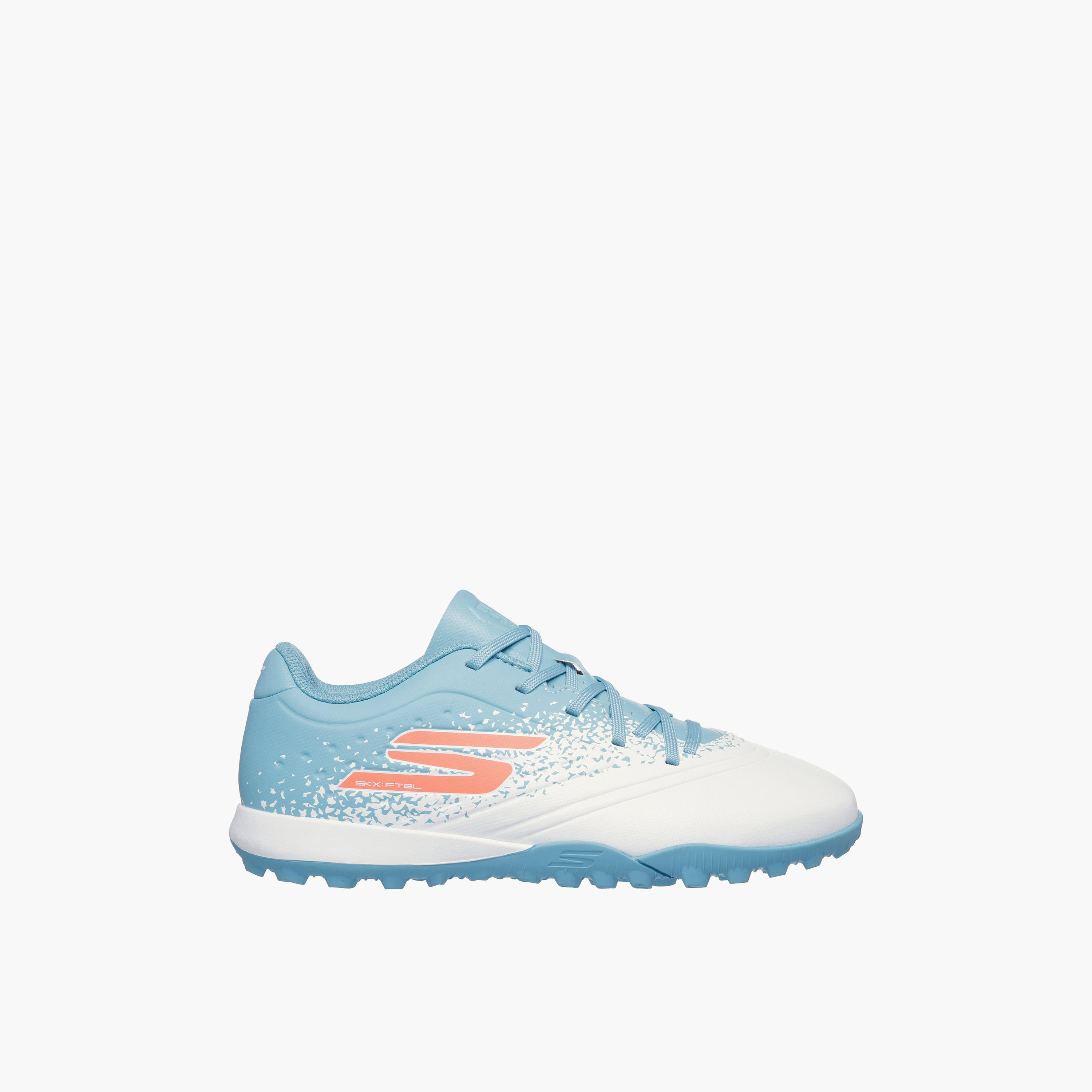 Skechers Boys JR YOUTH TF Lace-Up Turf Football Shoes - 252061L-WTQP-CP-sports-boys-shoes-image-3