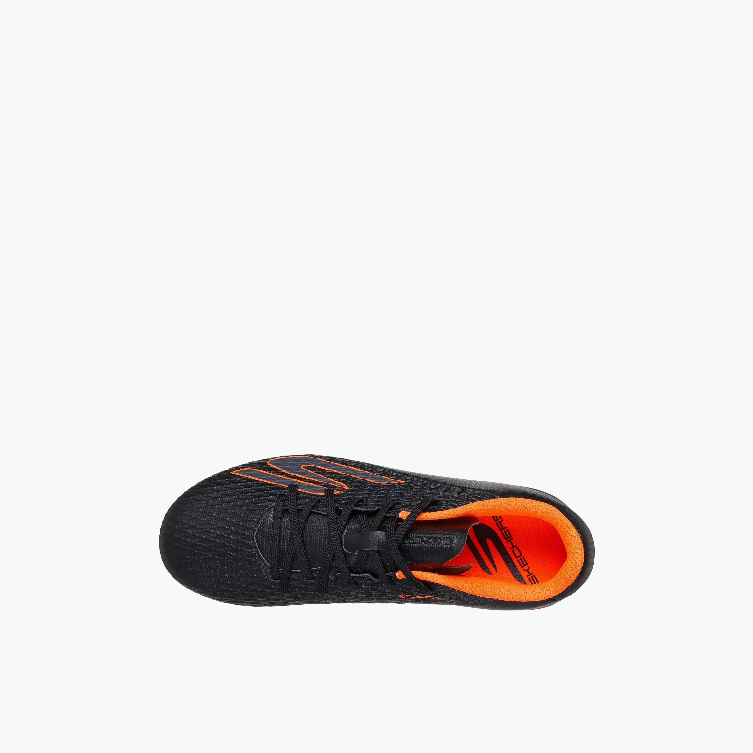 Skechers Boys JR YOUTH FG Lace-Up Football Firm Ground Shoes - 252160L-BKOR-C-sports-gear-football-shoes-firmground-image-2