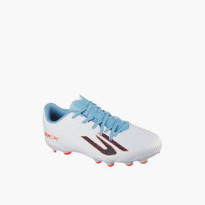 Skechers Boys JR YOUTH FG Lace-Up Football Firm Ground Shoes - 252160L-WTQP-CP-sports-gear-football-image-1