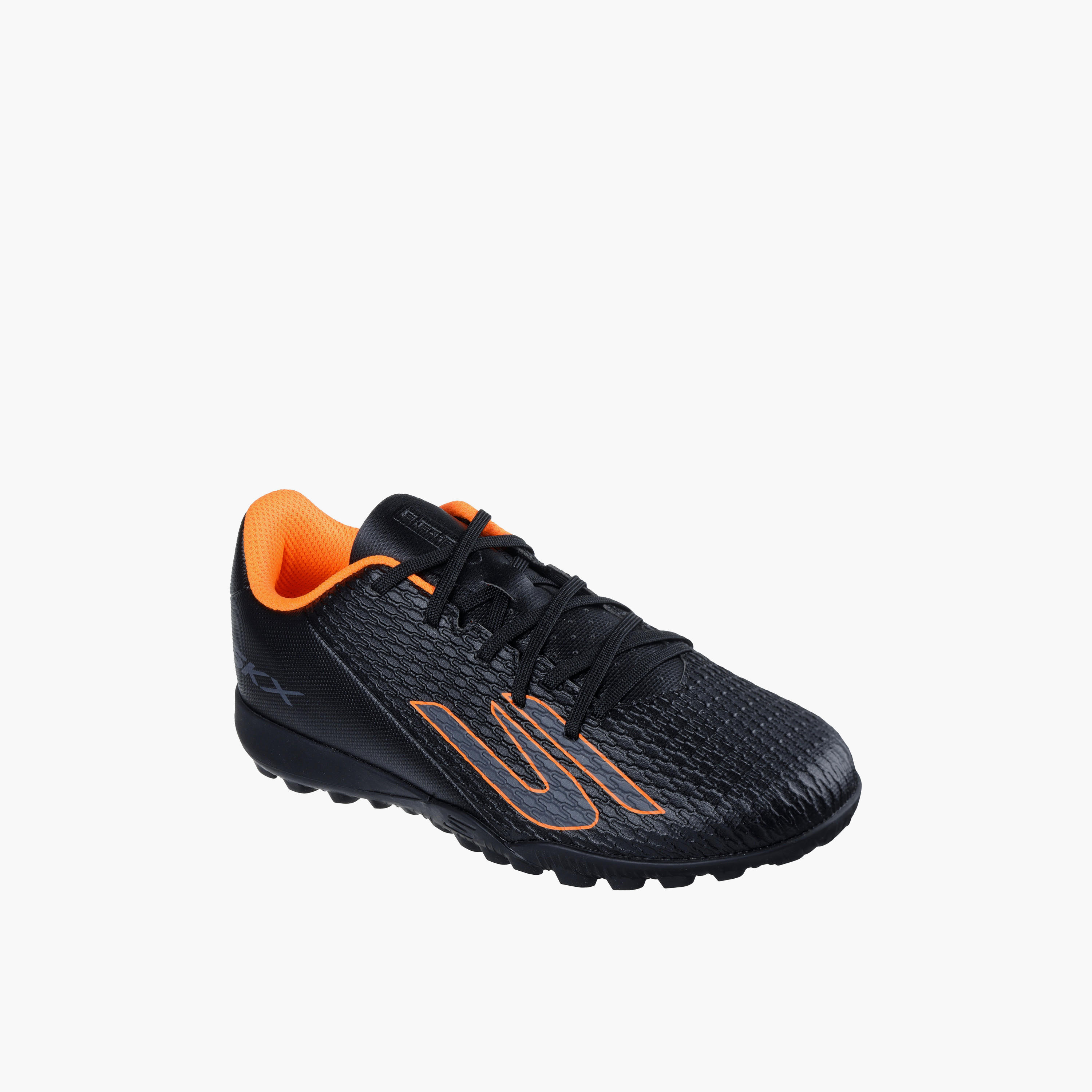 Skechers Boys JR YOUTH TF Lace-Up Football Turf Shoes - 252164L-BKOR-CP-sports-boys-shoes-image-1