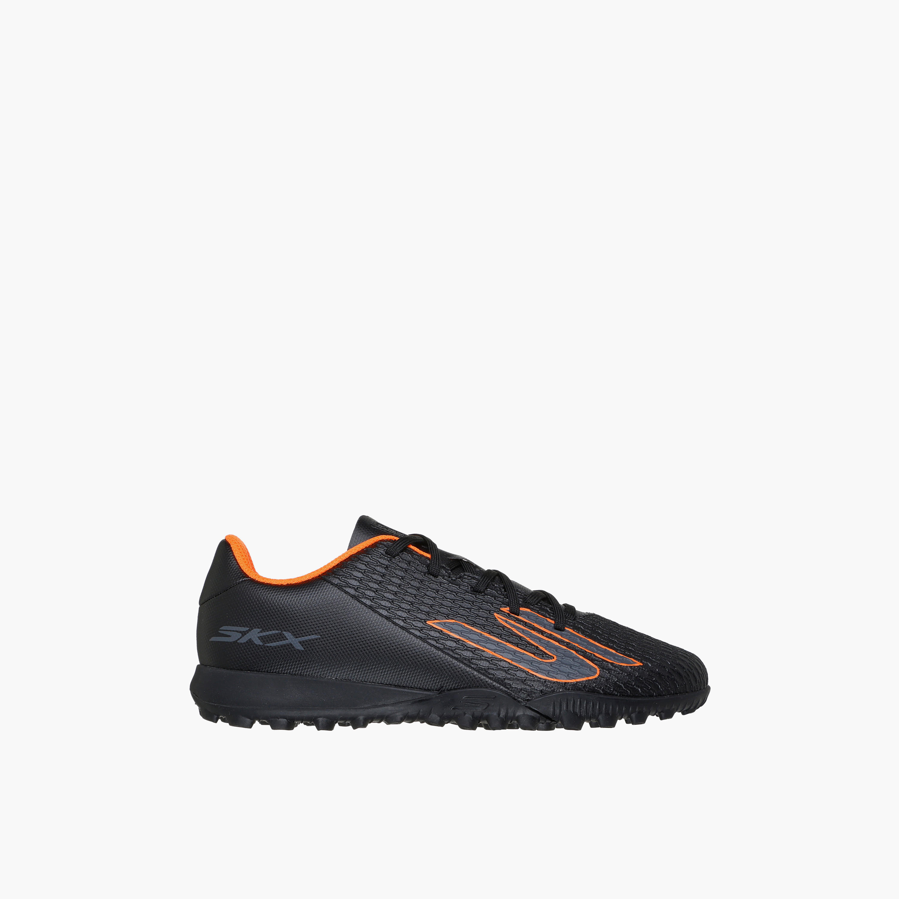 Skechers Boys JR YOUTH TF Lace-Up Football Turf Shoes - 252164L-BKOR-CP-sports-boys-shoes-image-3
