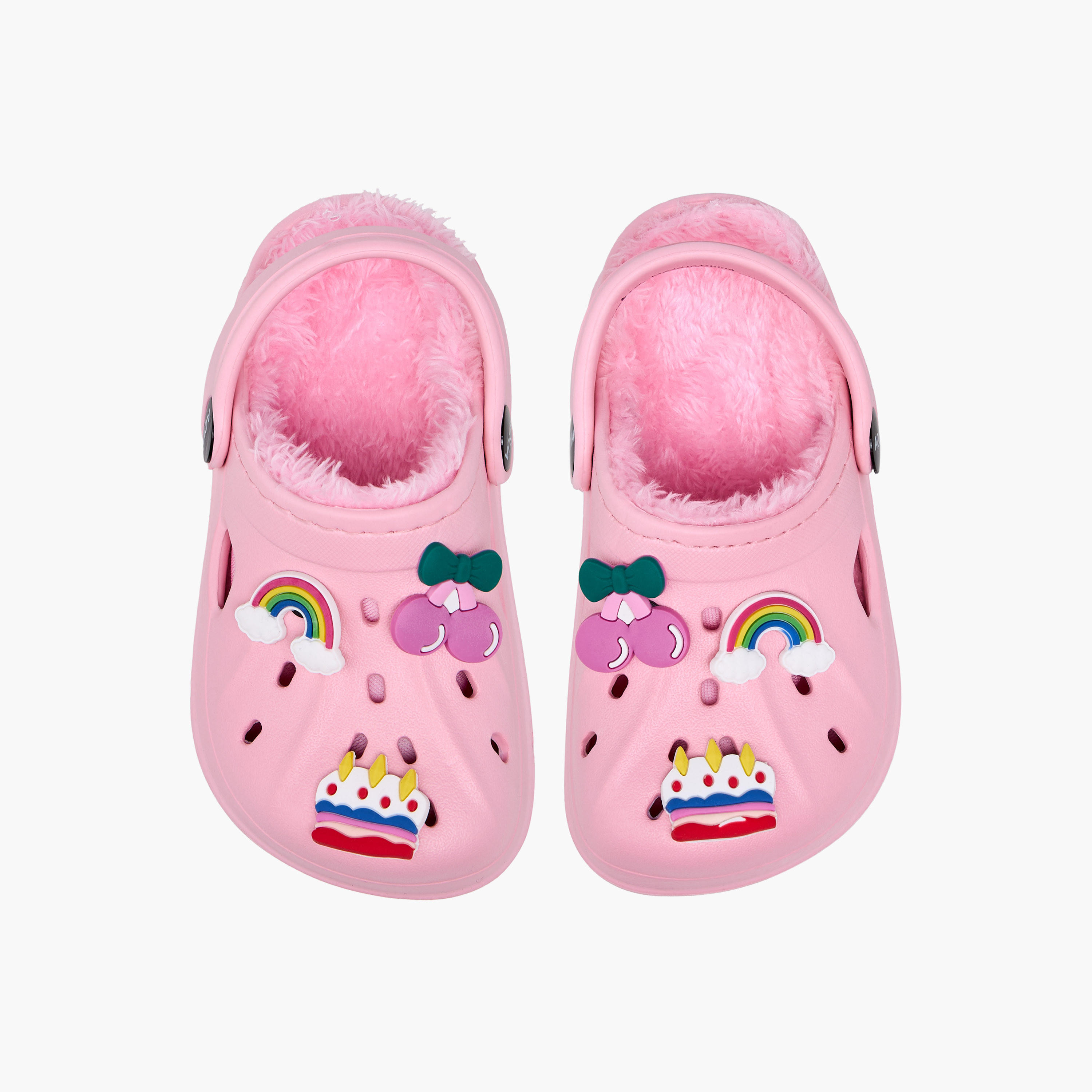 Aqua Jibbitz Accent Clogs with Backstrap-girls-shoes-sandals-image-1