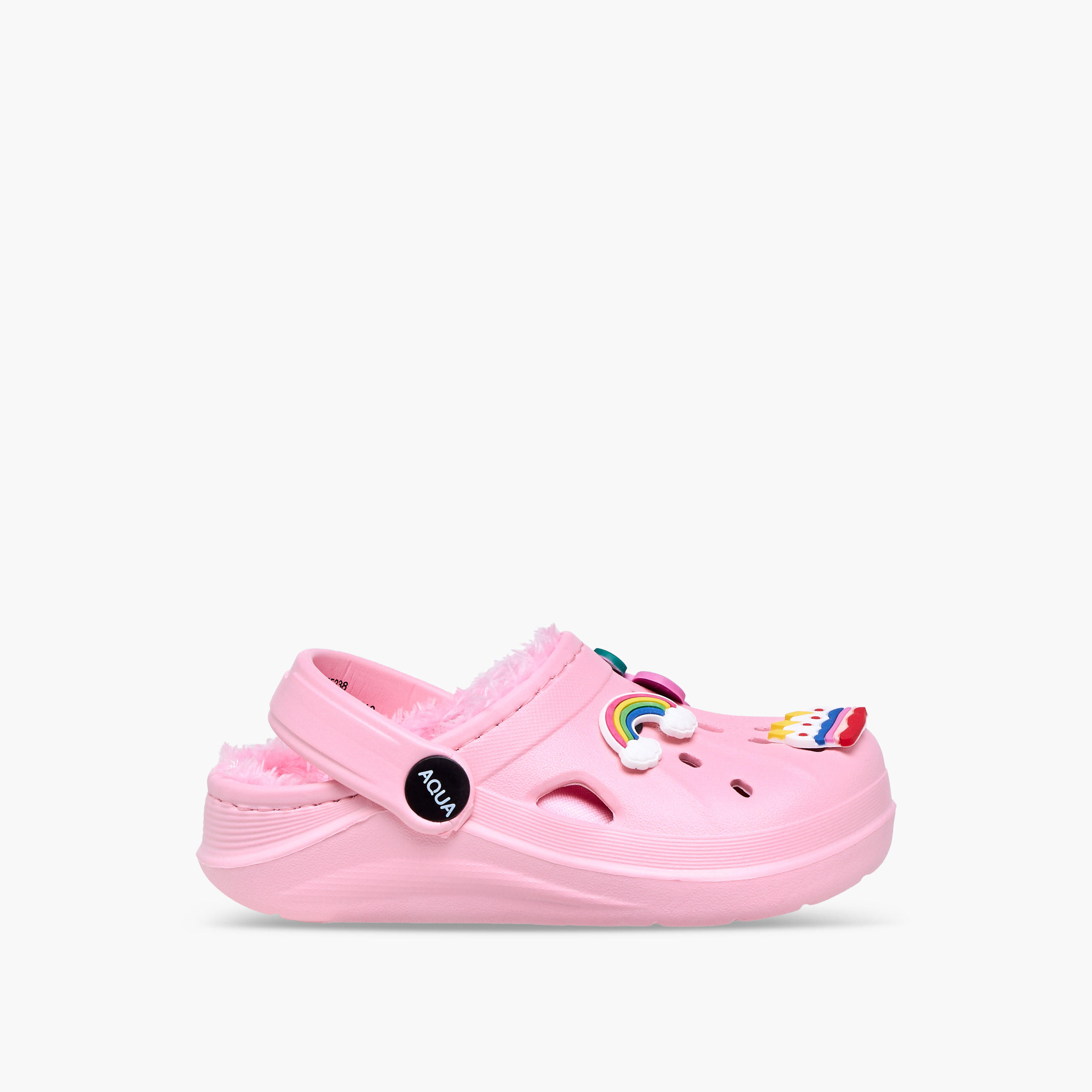 Aqua Jibbitz Accent Clogs with Backstrap-girls-shoes-sandals-image-3