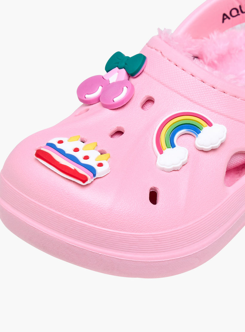 Aqua Jibbitz Accent Clogs with Backstrap-girls-shoes-sandals-image-4