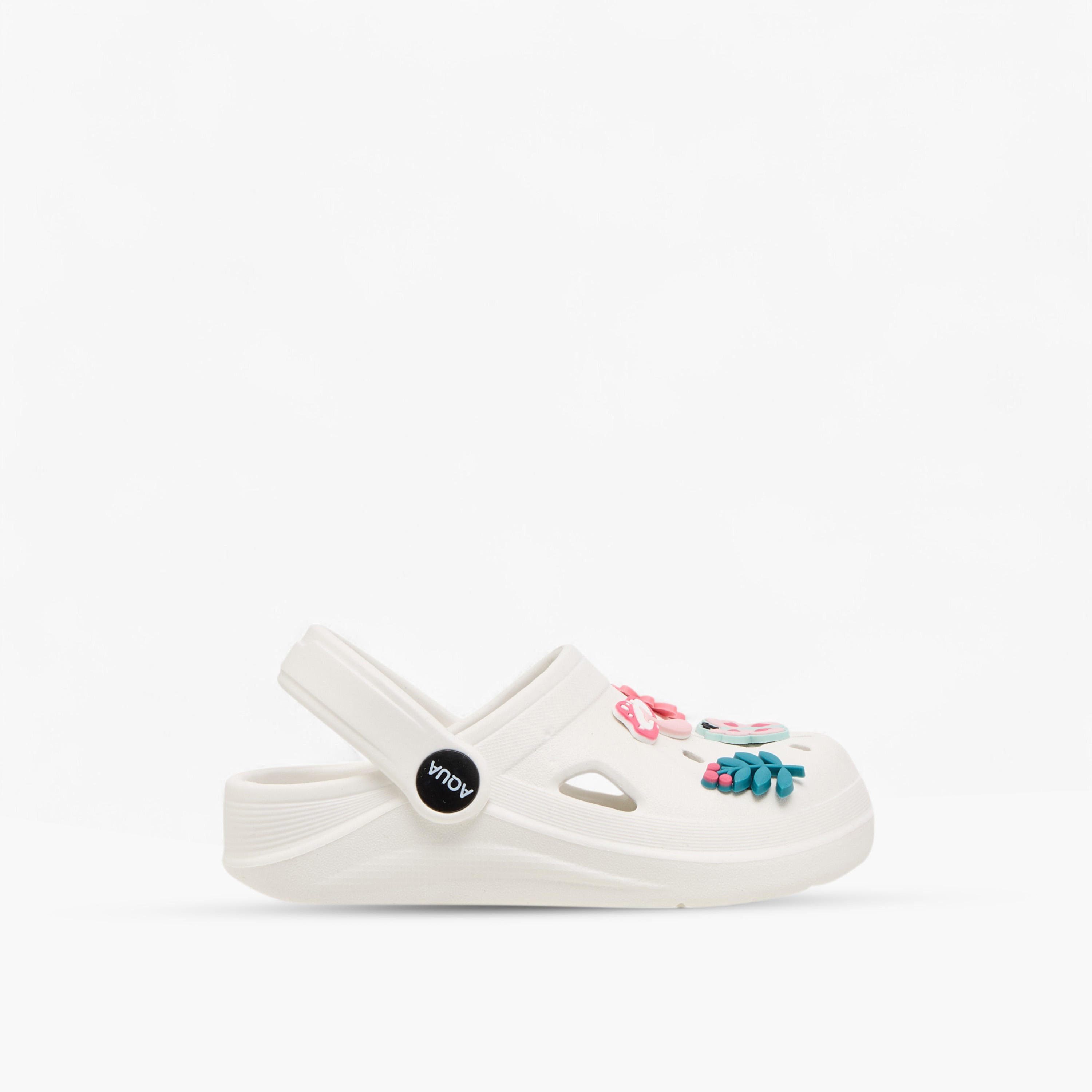 صندل كلوج بتزيينات جيبيتز وحزام خلفي من أكوا-girls-shoes-sandals-image-3