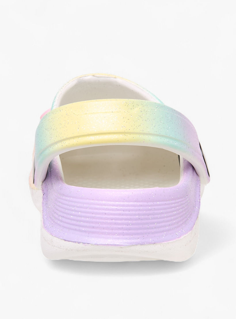صندل كلوج بحزام خلفي وزينة جيبيتز من أكوا-girls-shoes-sandals-image-5