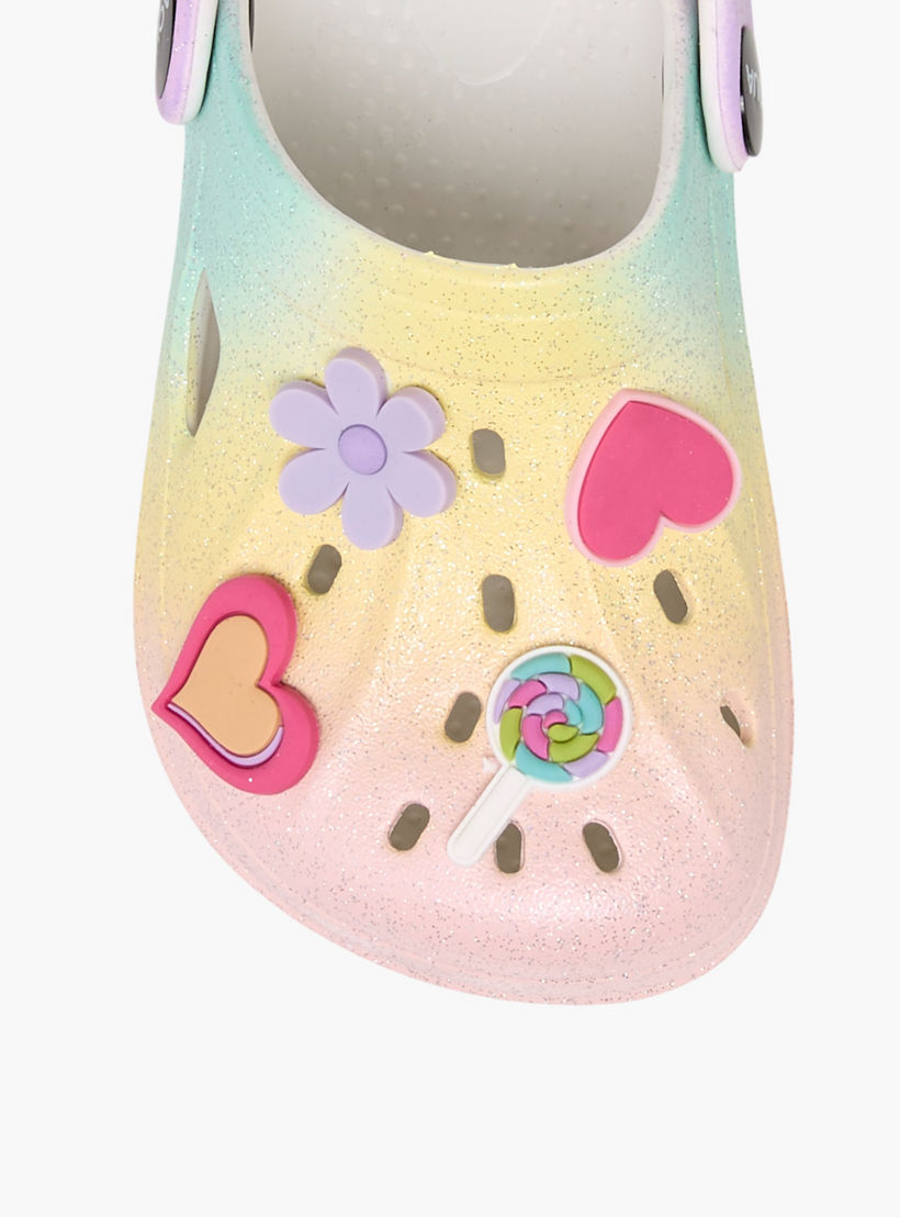 صندل كلوج بحزام خلفي وزينة جيبيتز من أكوا-girls-shoes-sandals-image-6