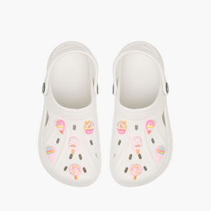 Aqua Jibbitz Accent Clogs with Backstrap-girls-shoes-image-1