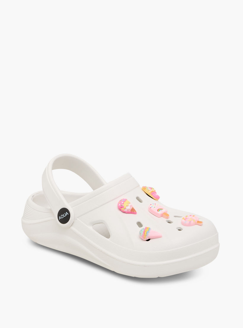 Aqua Jibbitz Accent Clogs with Backstrap-girls-shoes-sandals-image-2