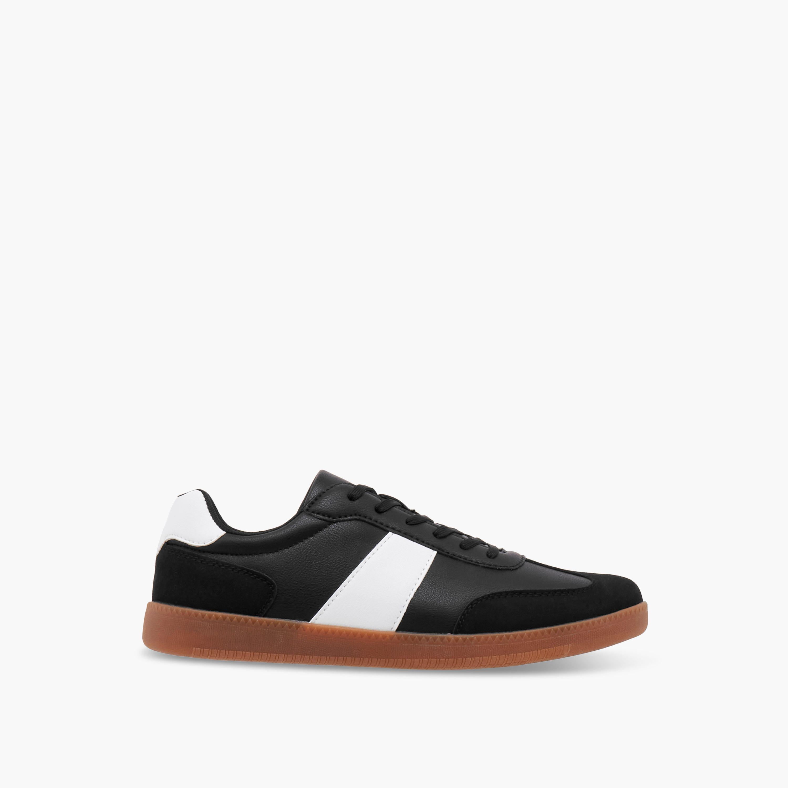 حذاء سنيكرز بطول الكاحل ورباط إغلاق للرجال من إل بي إل من شو إكسبريس-men-shoes-sneakers-image-3
