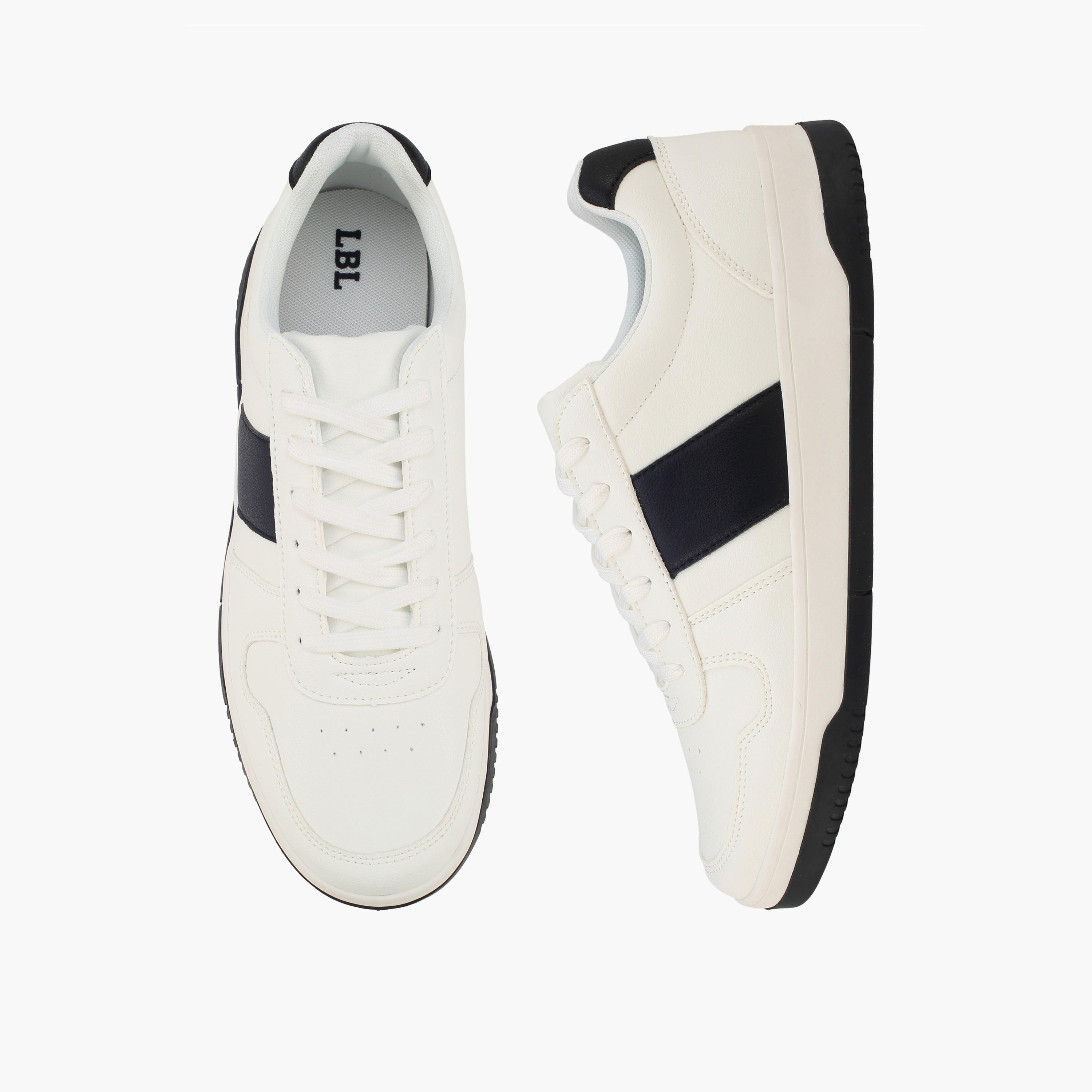 حذاء سنيكرز طول الكاحل برباط إغلاق للرجال من أل بي أل من شو إكسبريس-men-shoes-sneakers-image-1