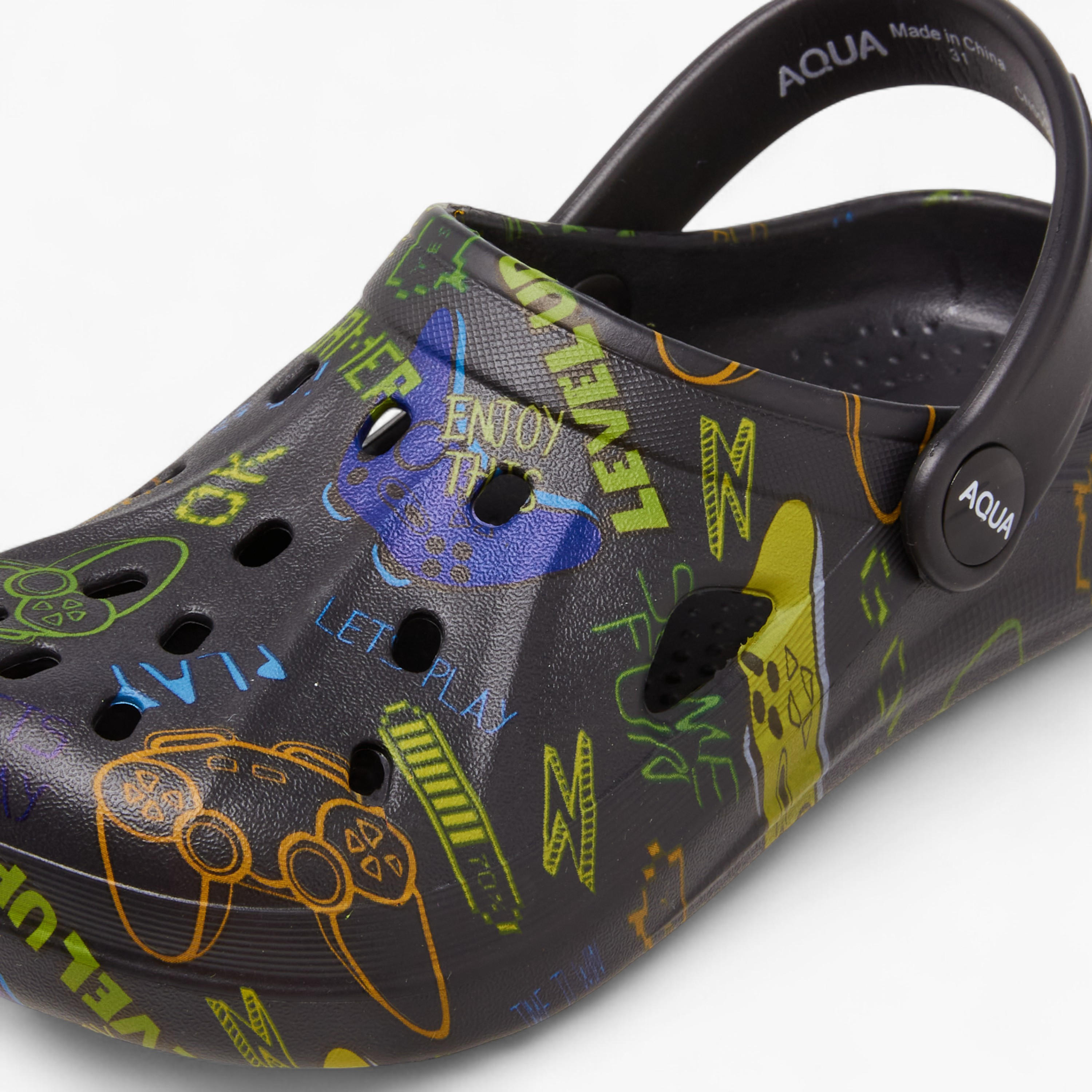 شبشب كلوج بطبعات للأولاد من أكوا-boys-shoes-sandals-image-5