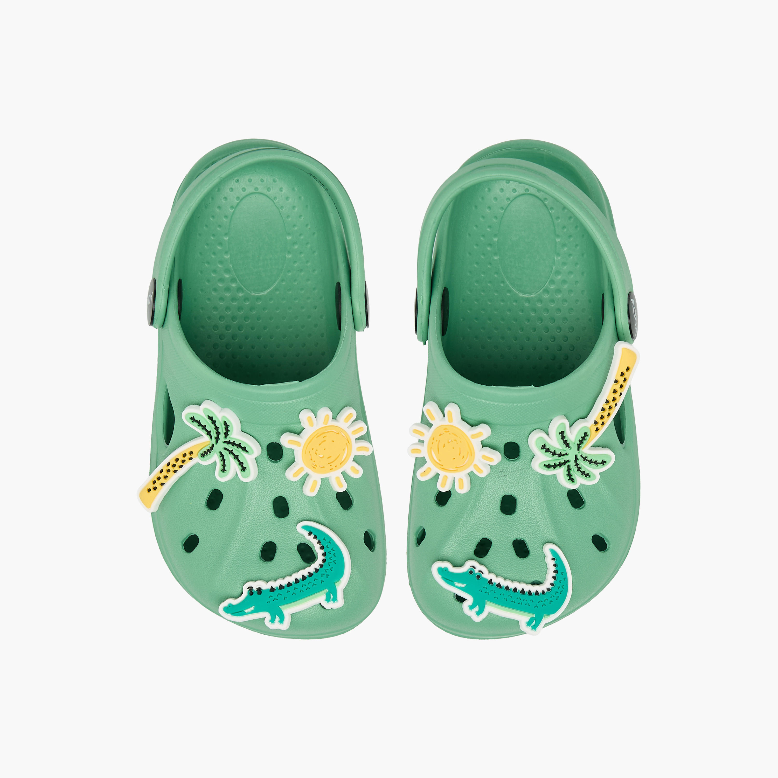 Aqua Boys Jibbitz Charm Clogs-boys-shoes-sandals-image-1