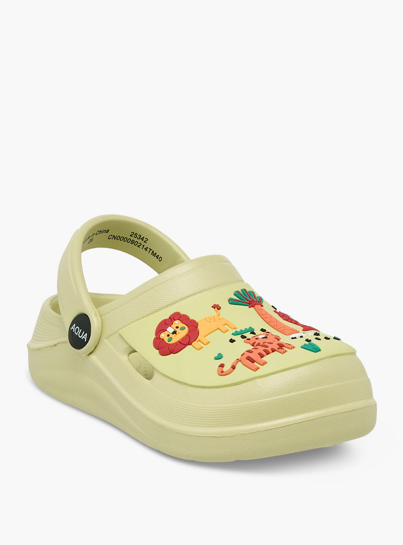 صندل كلوج بزينة سفاري للأولاد من أكوا-boys-shoes-sandals-image-2