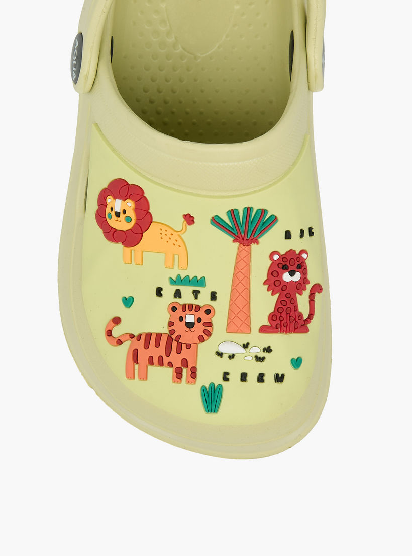 صندل كلوج بزينة سفاري للأولاد من أكوا-boys-shoes-sandals-image-4