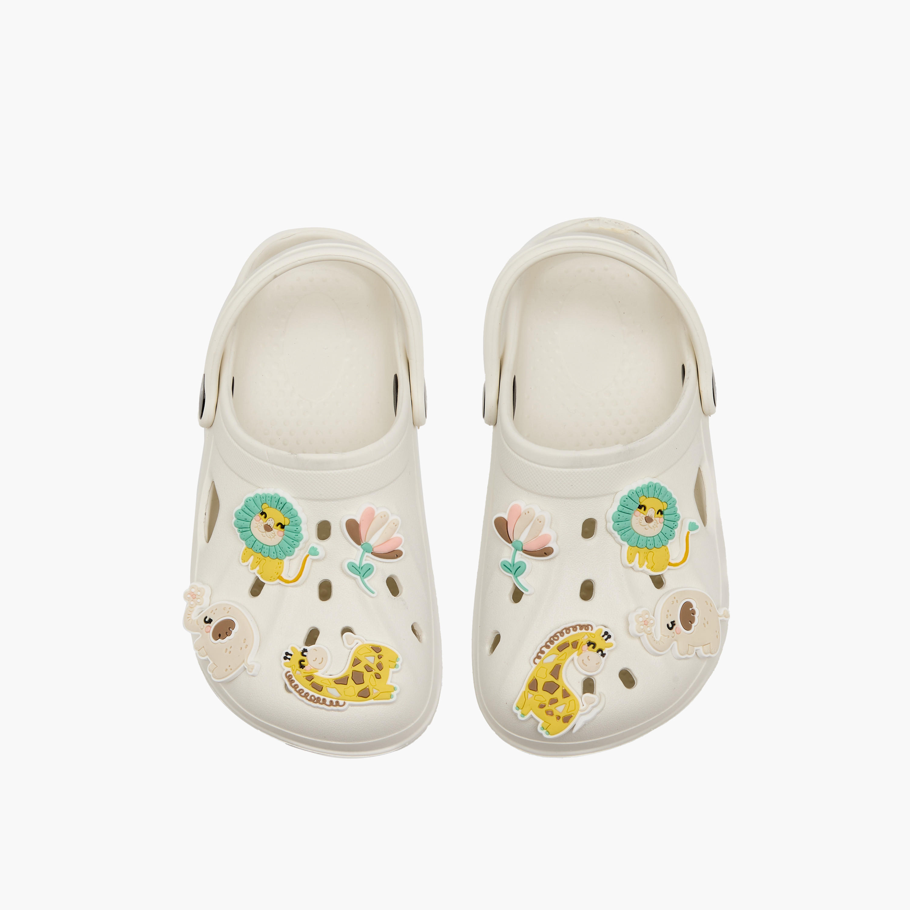 صندل كلوج منقوش للبنات من أكوا-girls-shoes-sandals-image-1