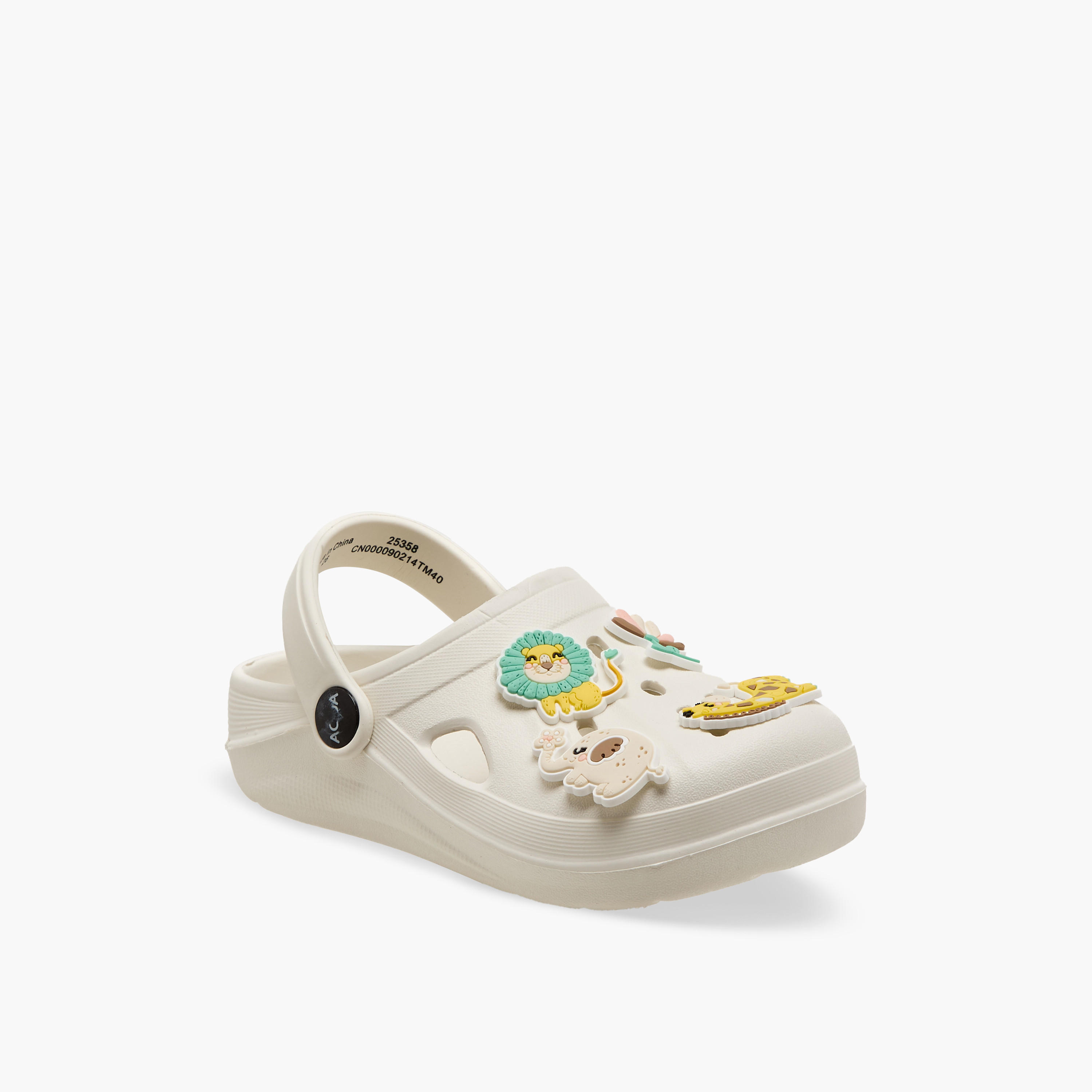 صندل كلوج منقوش للبنات من أكوا-girls-shoes-sandals-image-2
