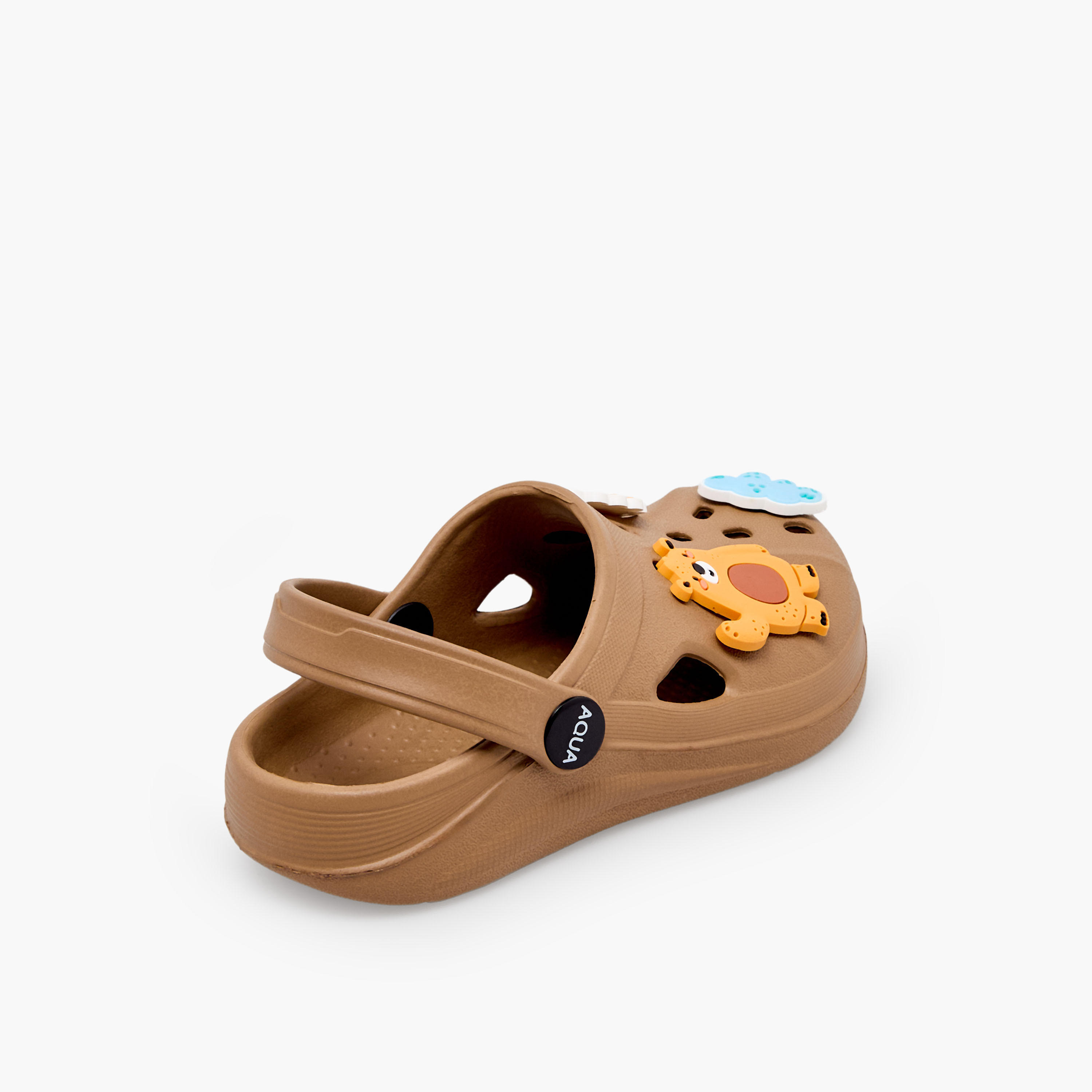 Aqua Boys Bear Jibbitz Clogs-boys-shoes-sandals-image-6