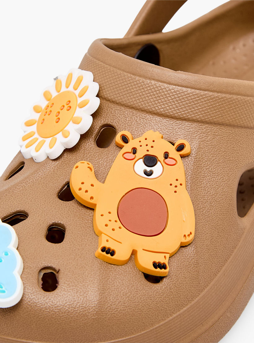 Aqua Boys Bear Jibbitz Clogs-boys-shoes-sandals-image-7